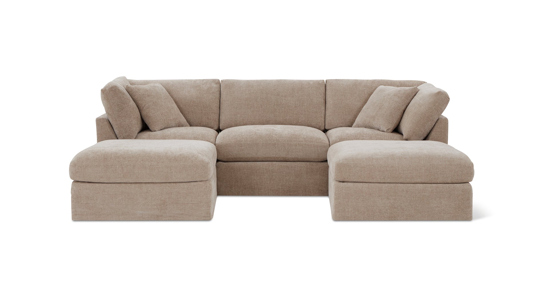 Get Together™ 5-Piece Modular U-Shaped Sectional, Standard, Champagne_image