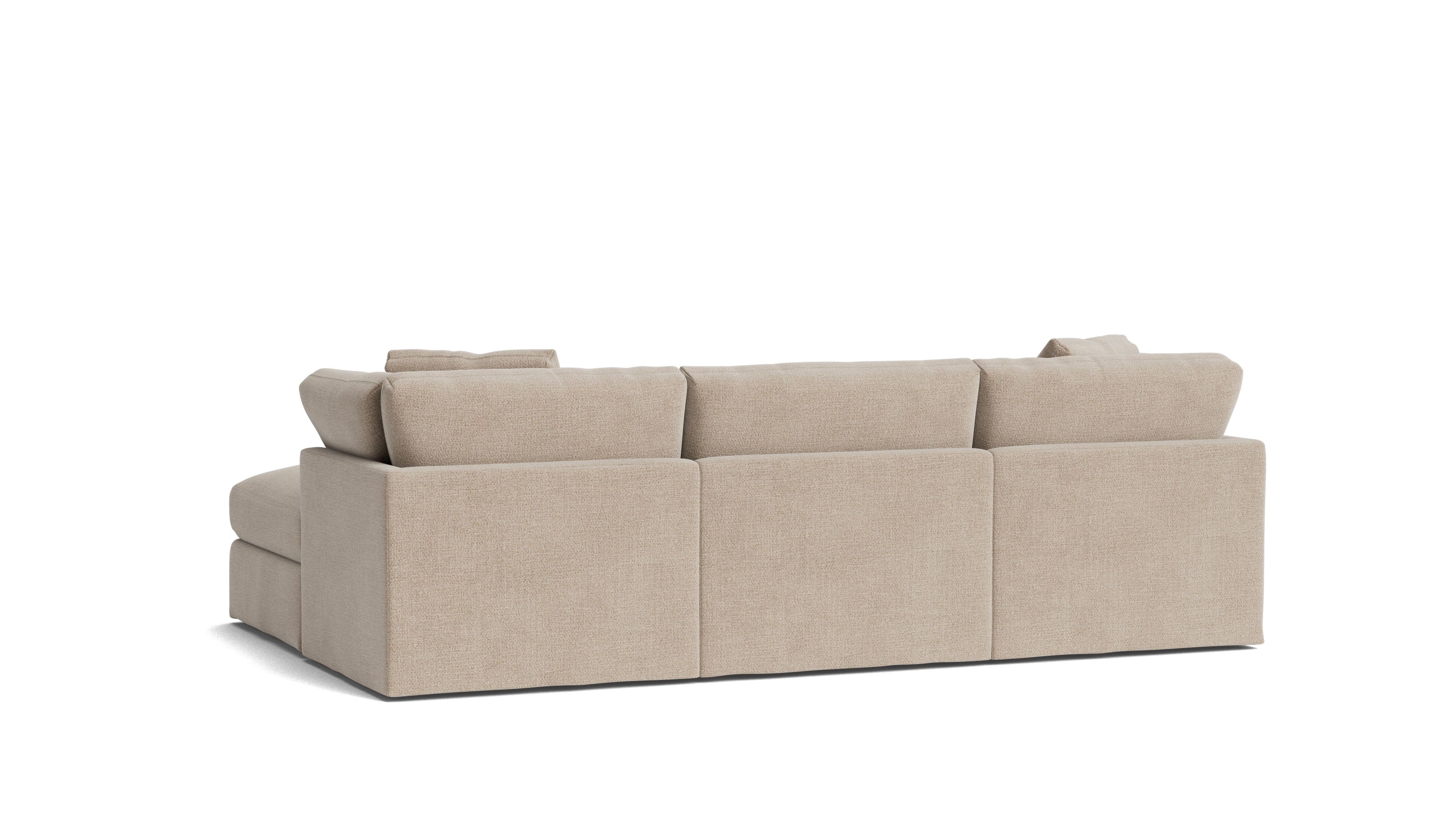 Get Together™ 5 - Piece Modular U - Shaped Sectional, Standard, Champagne - Sundays Company CanadaSEC-YJ-044-041