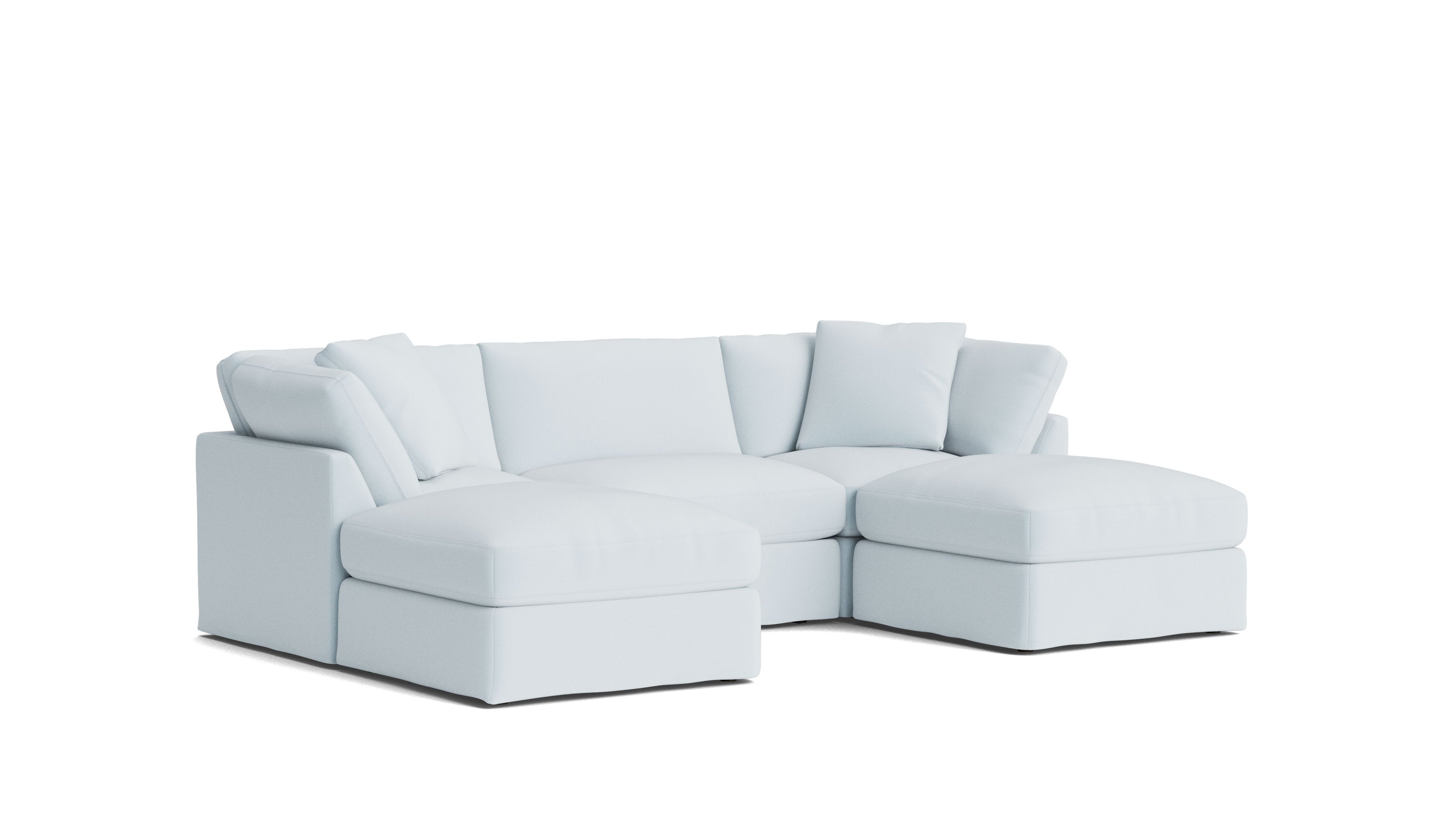 Get Together™ 5-Piece Modular U-Shaped Sectional, Standard, Cove