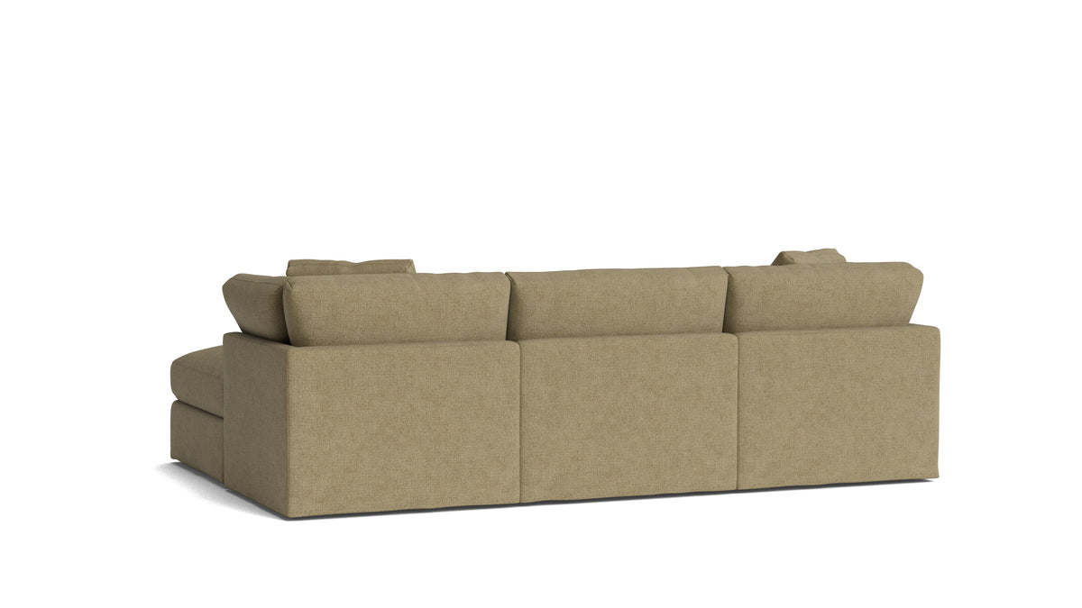 Get Together™ 5-Piece Modular U-Shaped Sectional, Standard, Olive