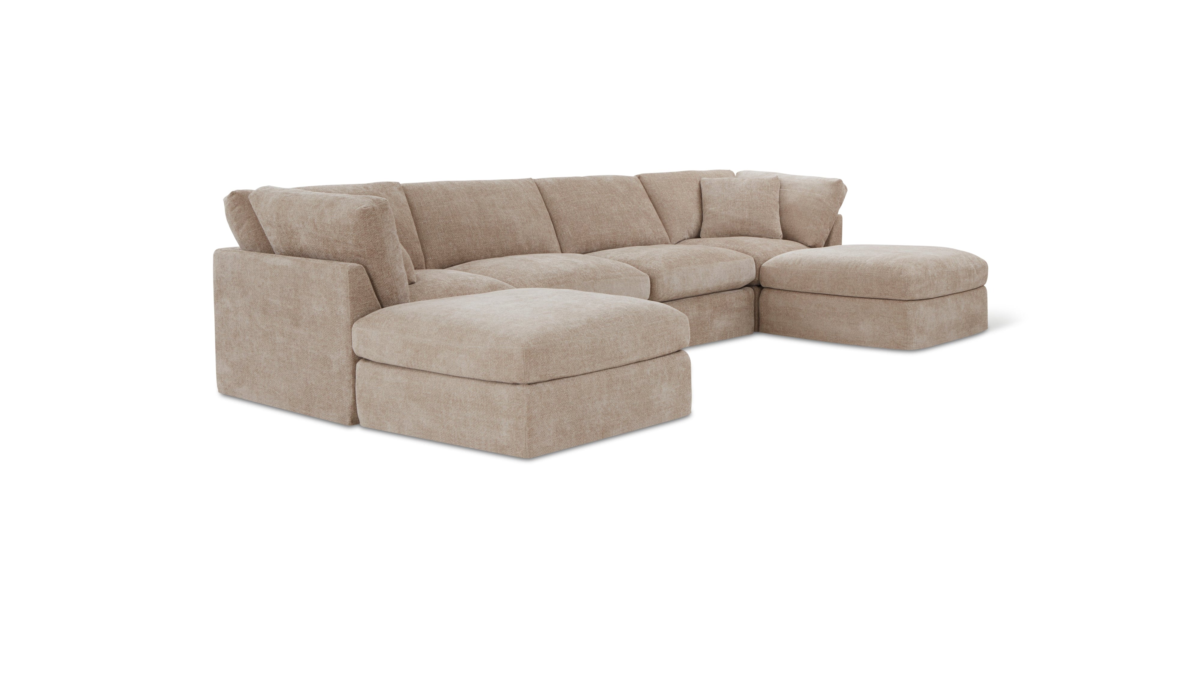 Get Together™ 6-Piece Modular U-Shaped Sectional, Standard, Champagne - Image 11