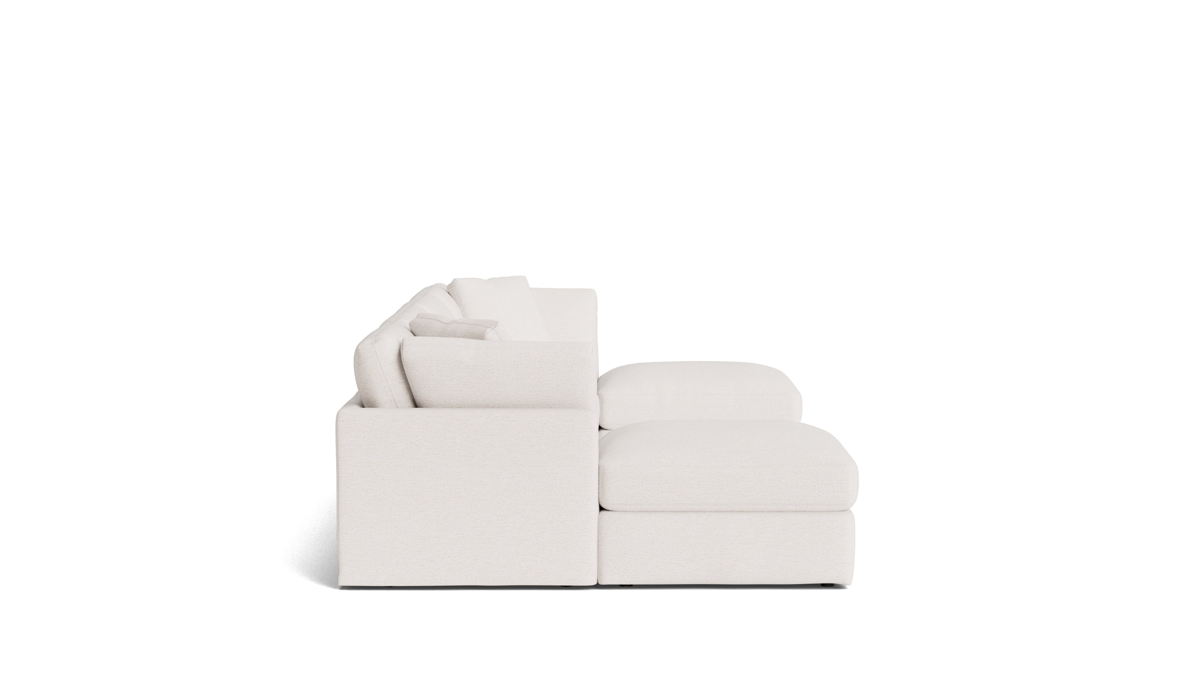 Get Together™ 6-Piece Modular U-Shaped Sectional, Standard, Nomad Snow