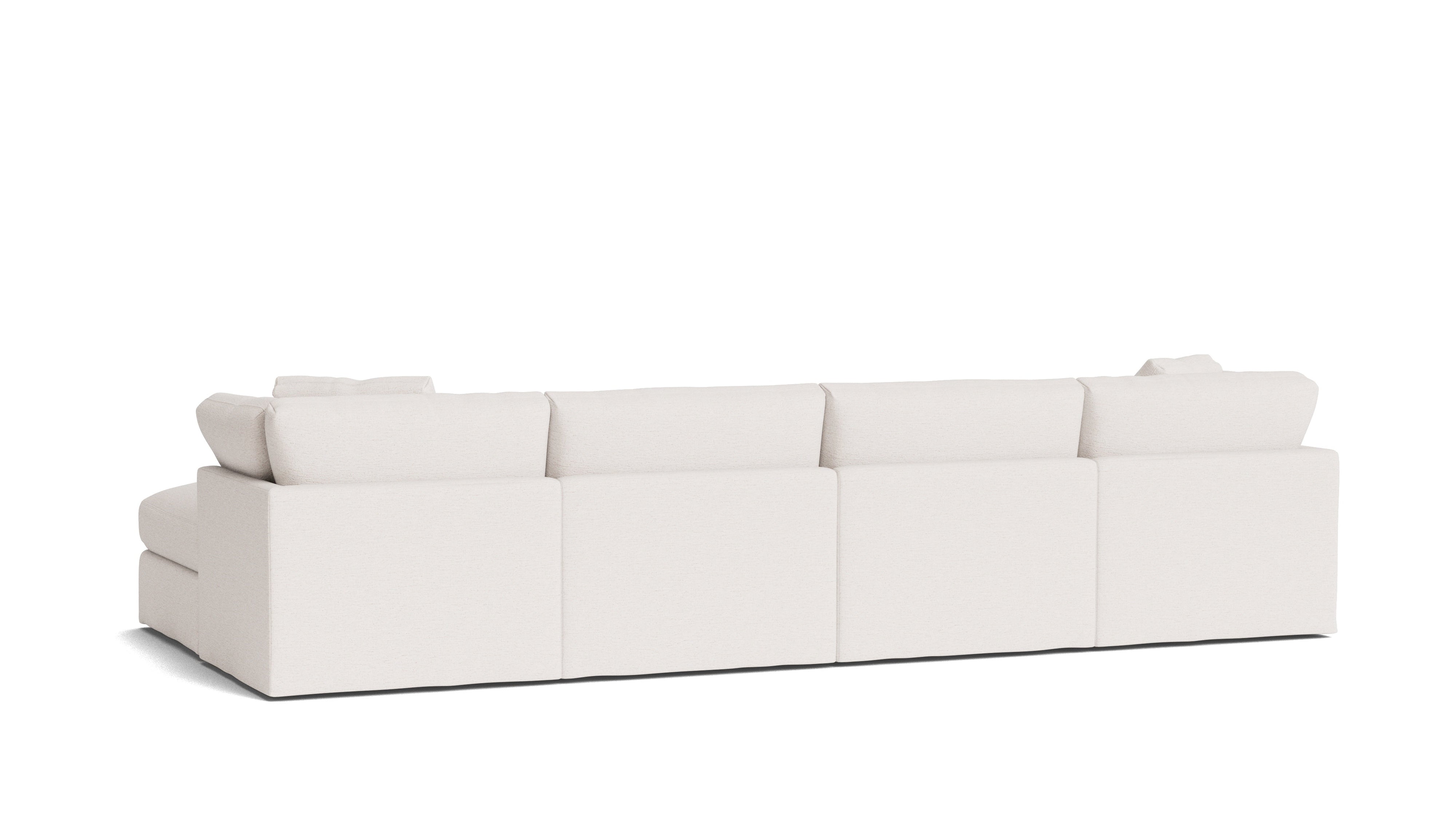 Get Together™ 6-Piece Modular U-Shaped Sectional, Standard, Nomad Snow