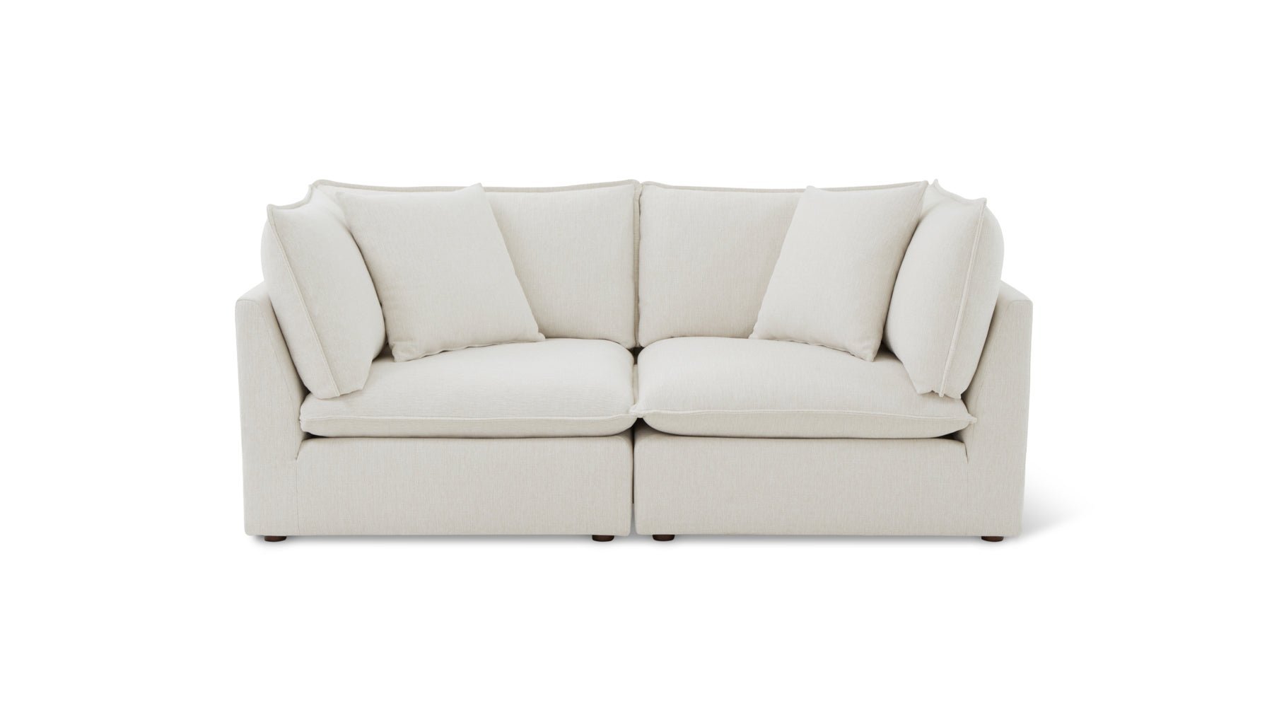 Chill Time 2-Piece Modular Sofa, Birch - Image 1