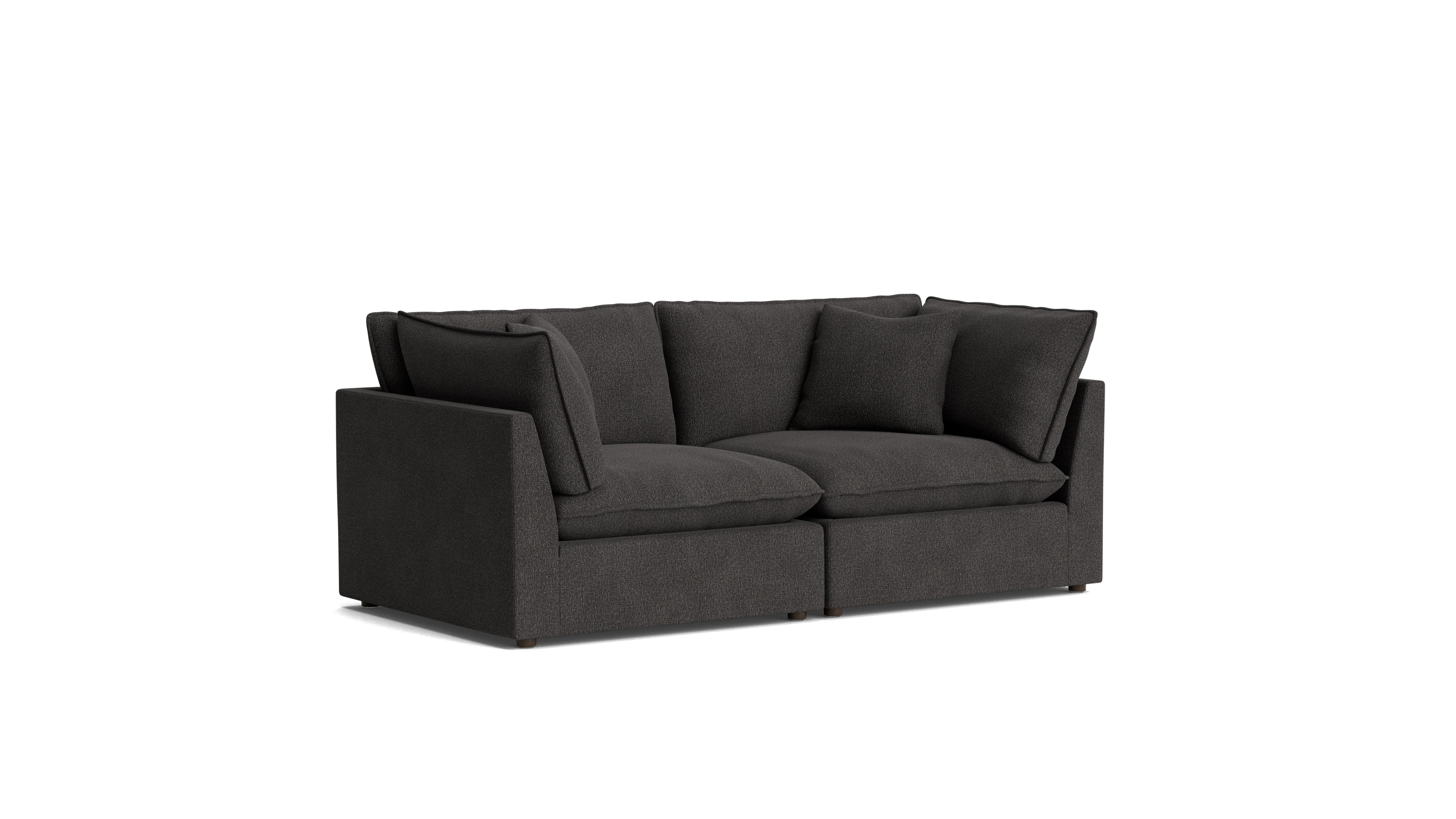 Chill Time 2 - Piece Modular Sofa, Dark Shadow - Sundays Company CanadaSEC-YJ-046-025