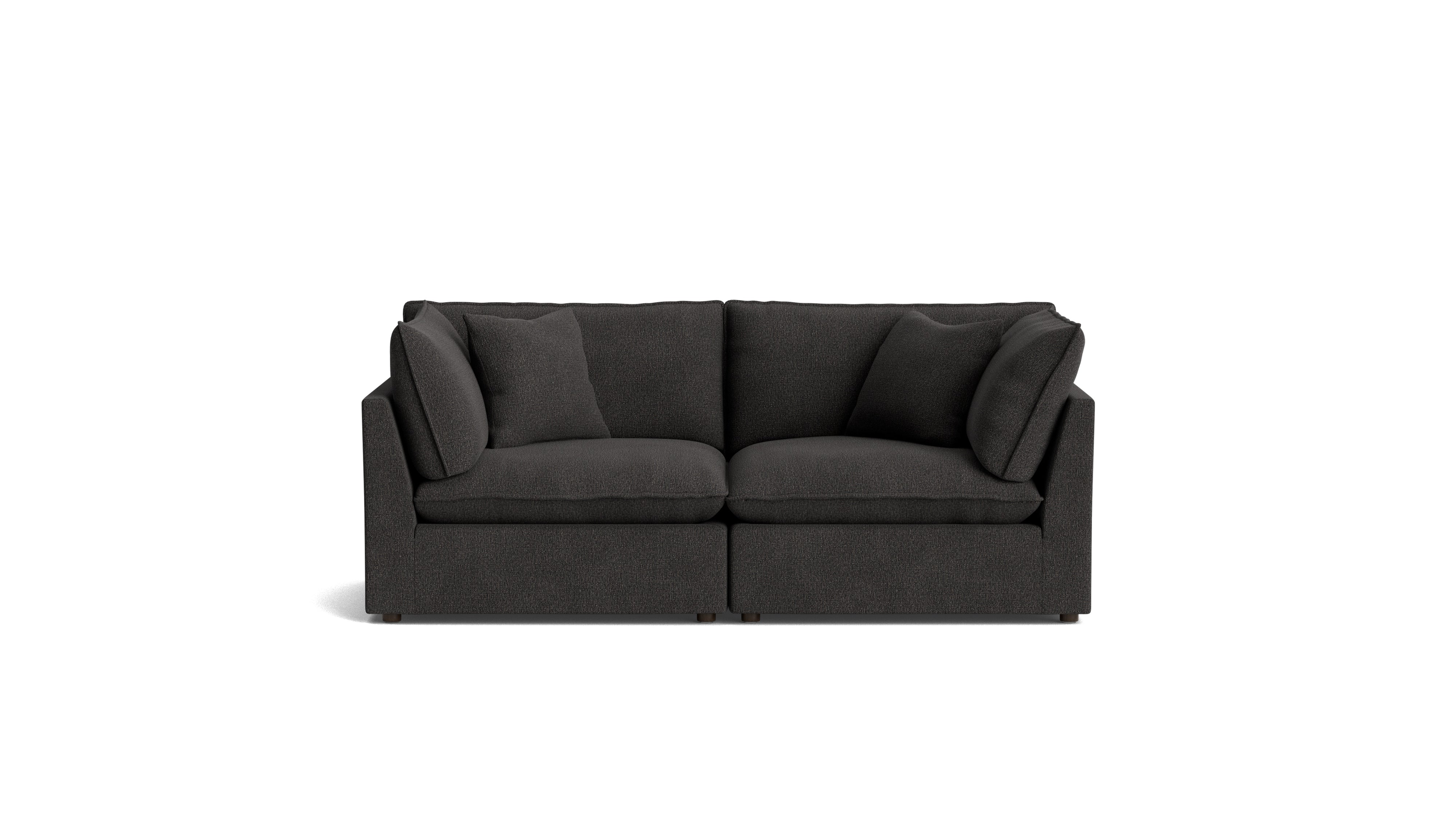 Chill Time 2 - Piece Modular Sofa, Dark Shadow - Sundays Company CanadaSEC-YJ-046-025