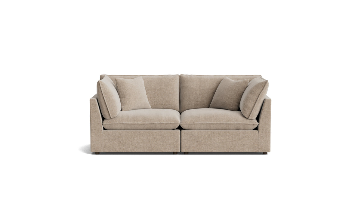Chill Time 2-Piece Modular Sofa, Champagne_image
