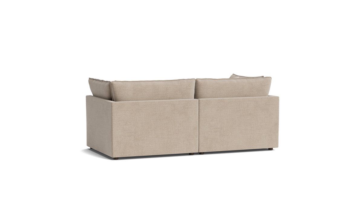 Chill Time 2-Piece Modular Sofa, Champagne