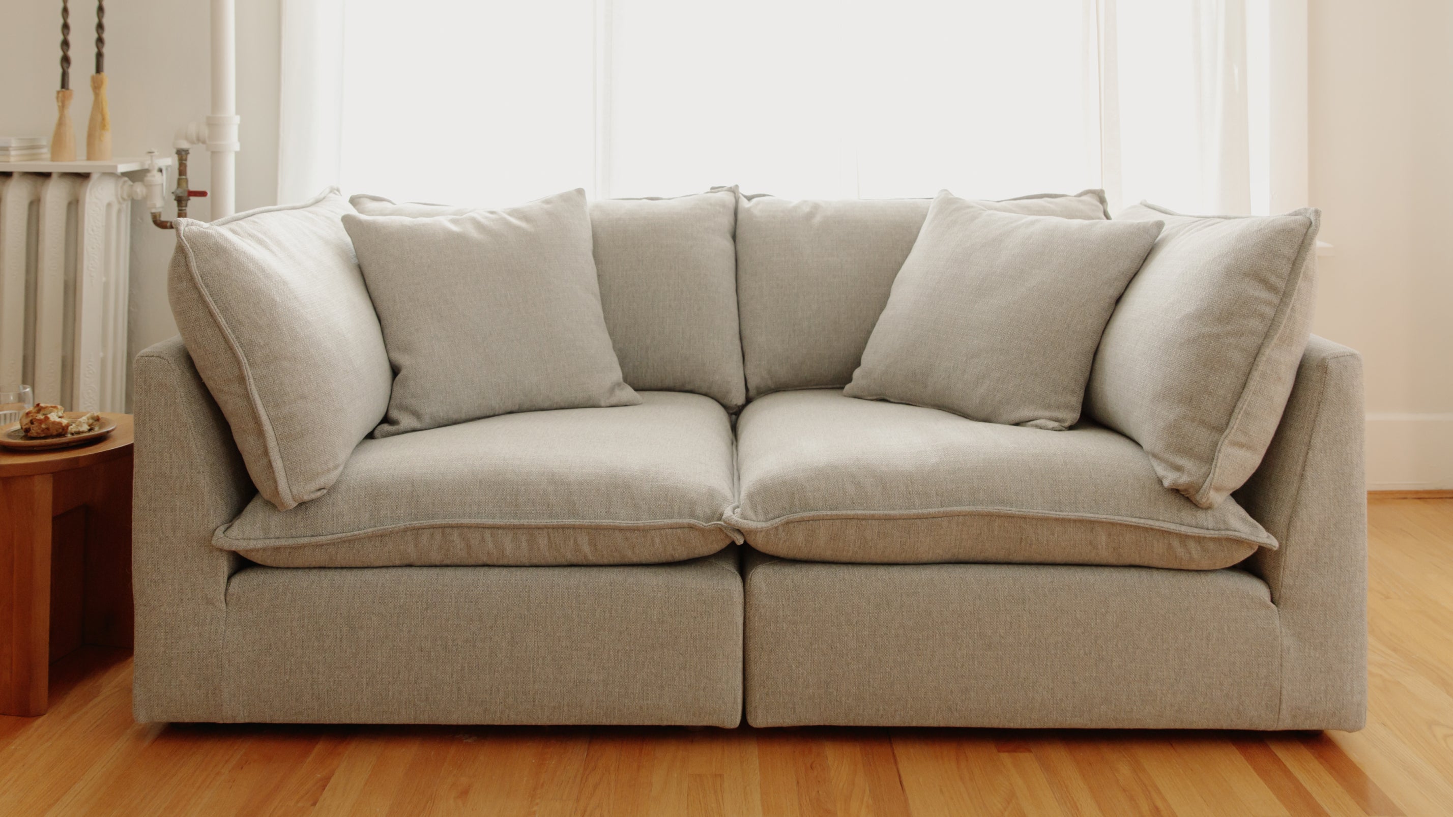 Chill Time 2-Piece Modular Sofa, Heather - Sundays Company Canada