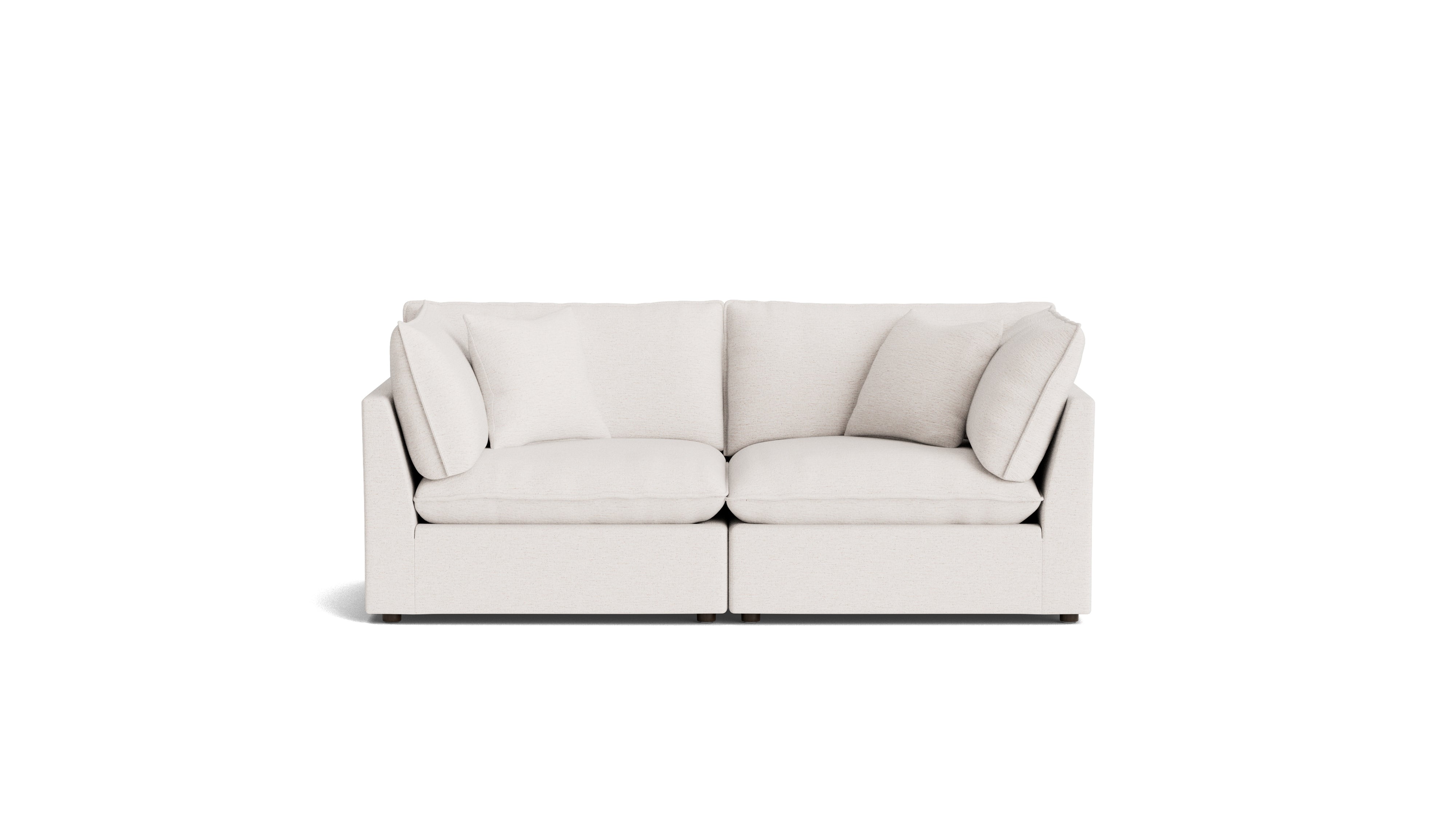 Chill Time 2-Piece Modular Sofa, Nomad Snow