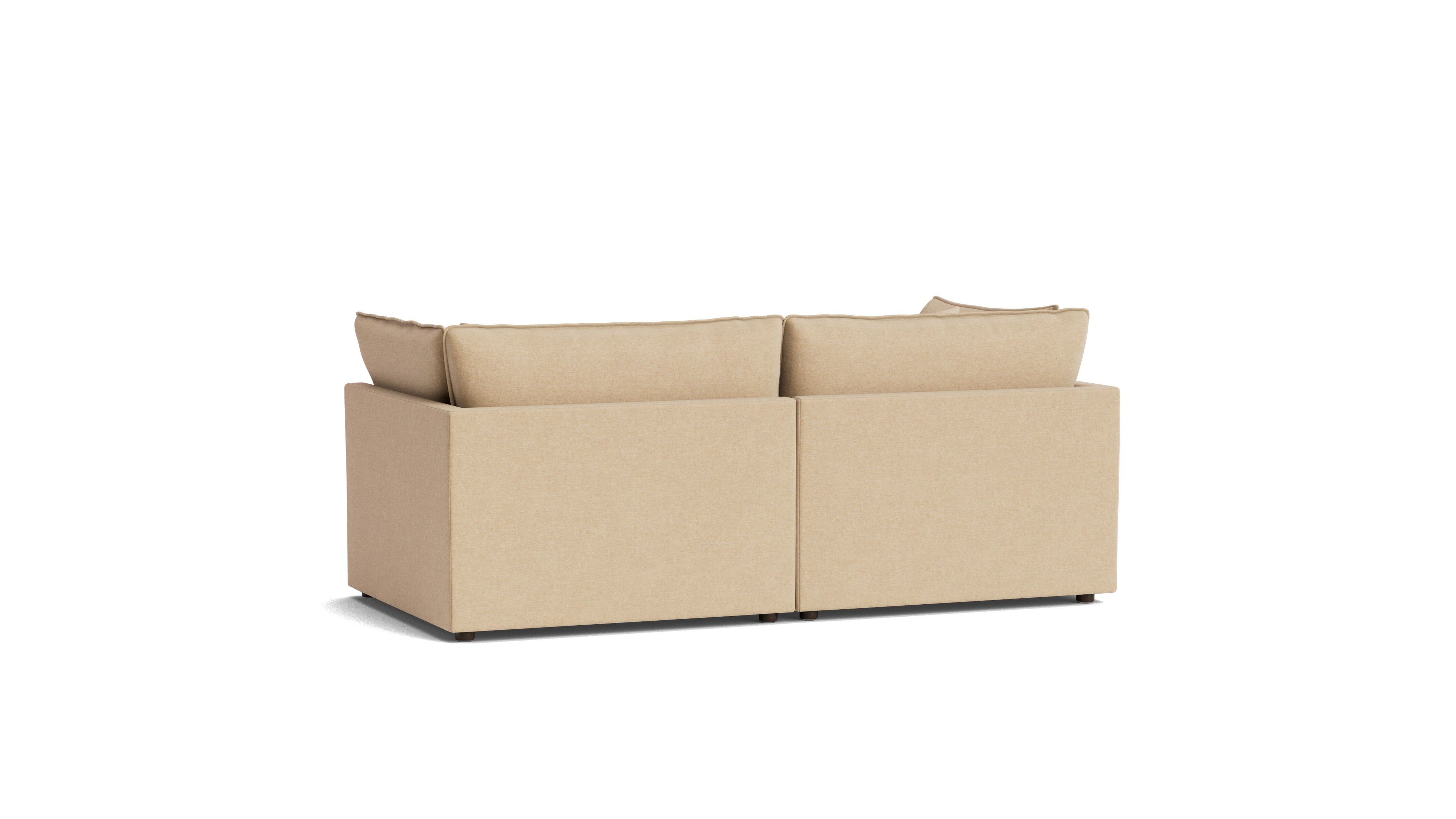 Chill Time 2-Piece Modular Sofa, Hazelnut
