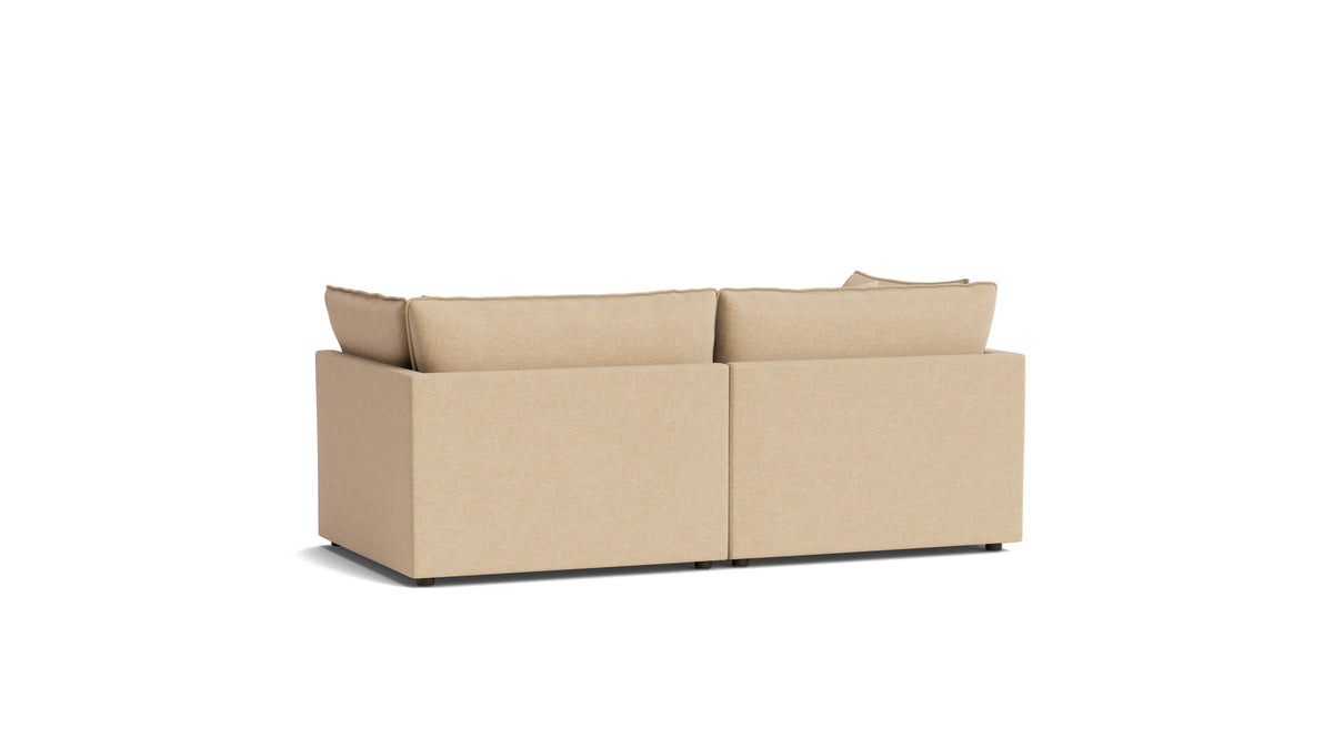 Chill Time 2-Piece Modular Sofa, Hazelnut