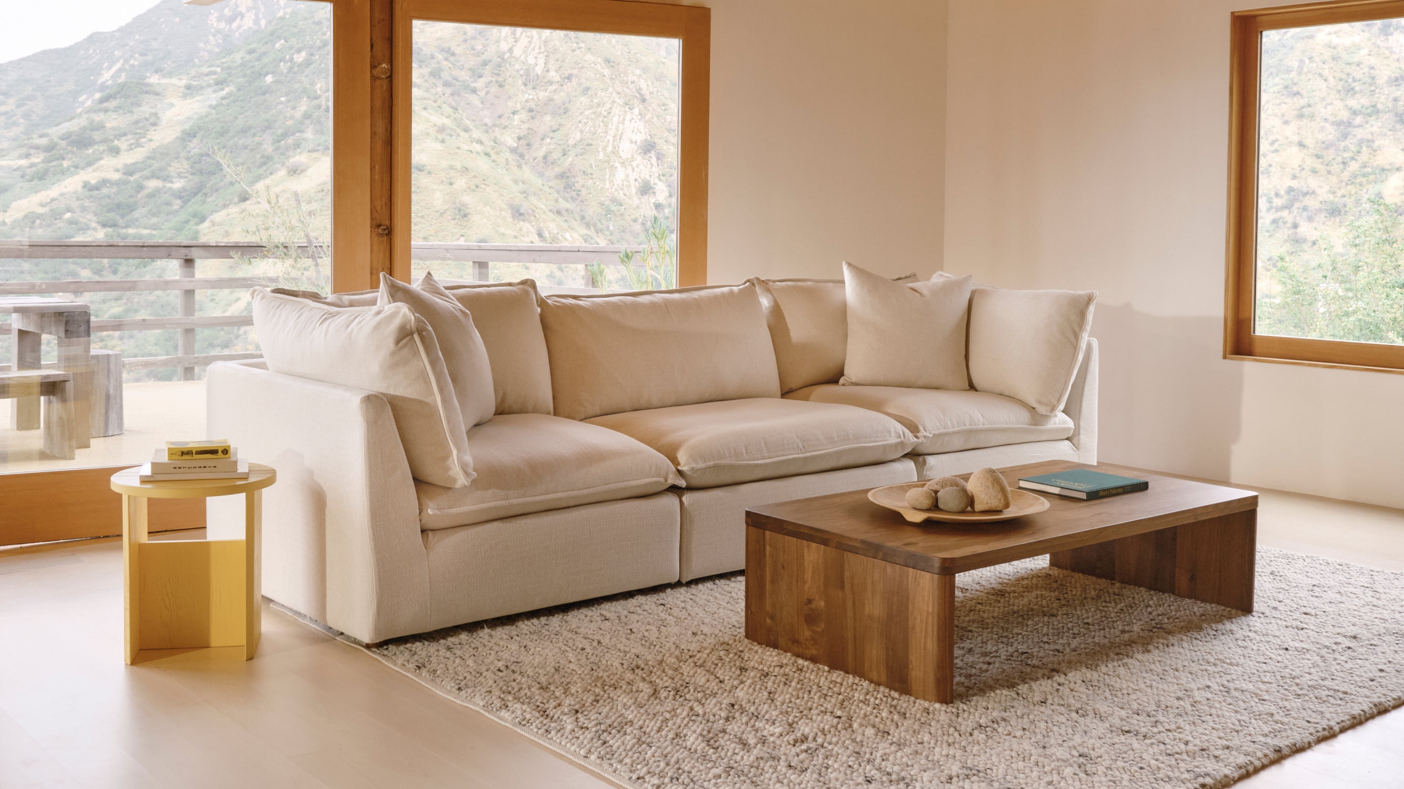 Chill Time 3-Piece Modular Sofa, Birch