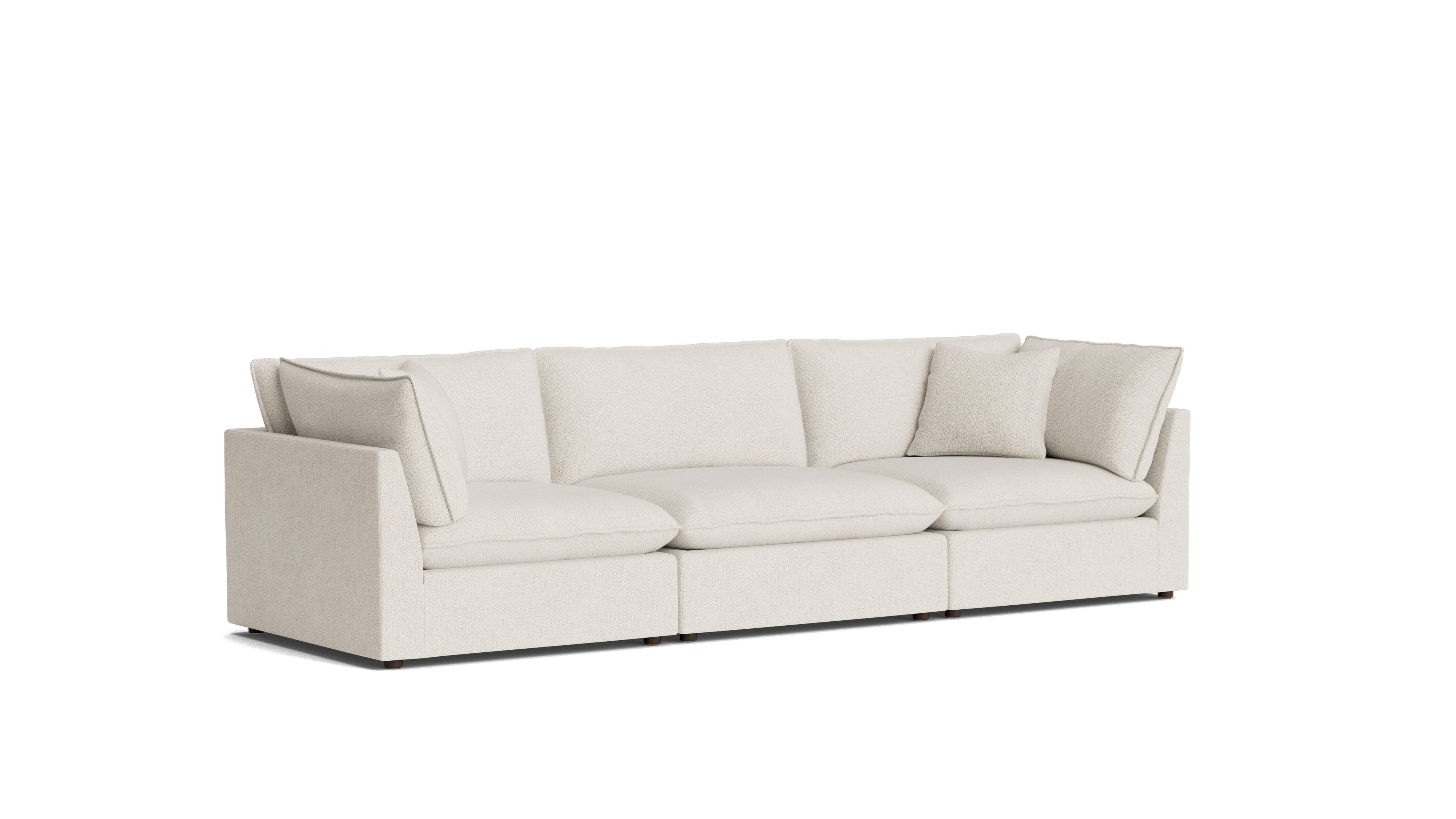 Chill Time 3 - Piece Modular Sofa, Birch - Sundays Company CanadaSEC-YJ-047-024