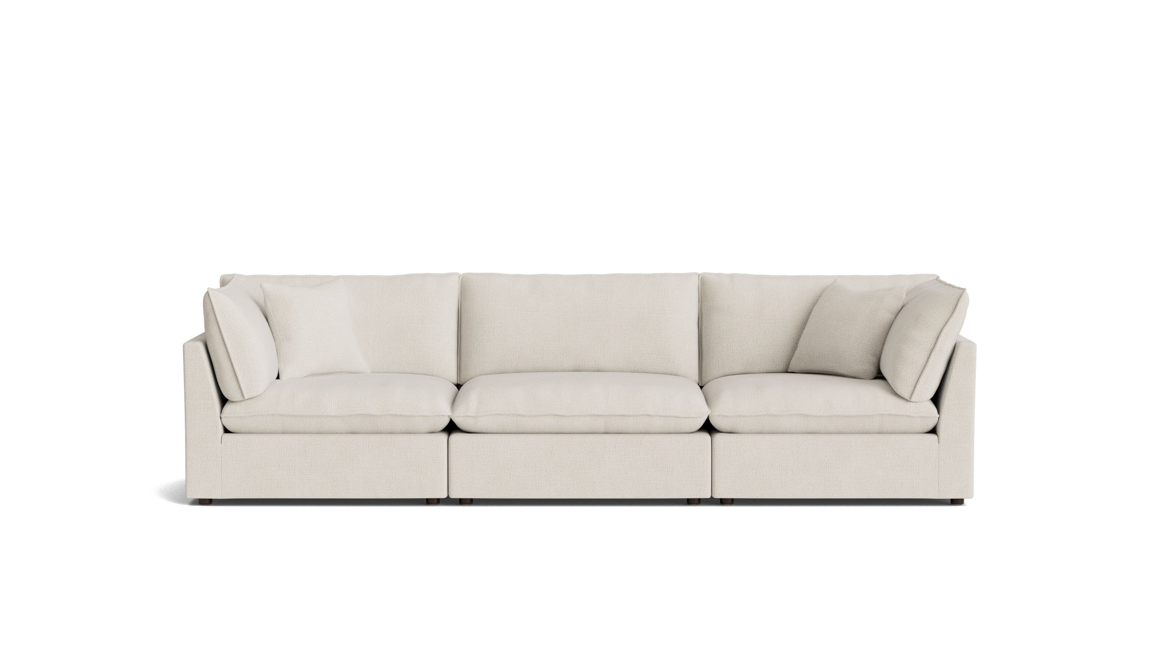 Chill Time 3 - Piece Modular Sofa, Birch - Sundays Company CanadaSEC-YJ-047-024
