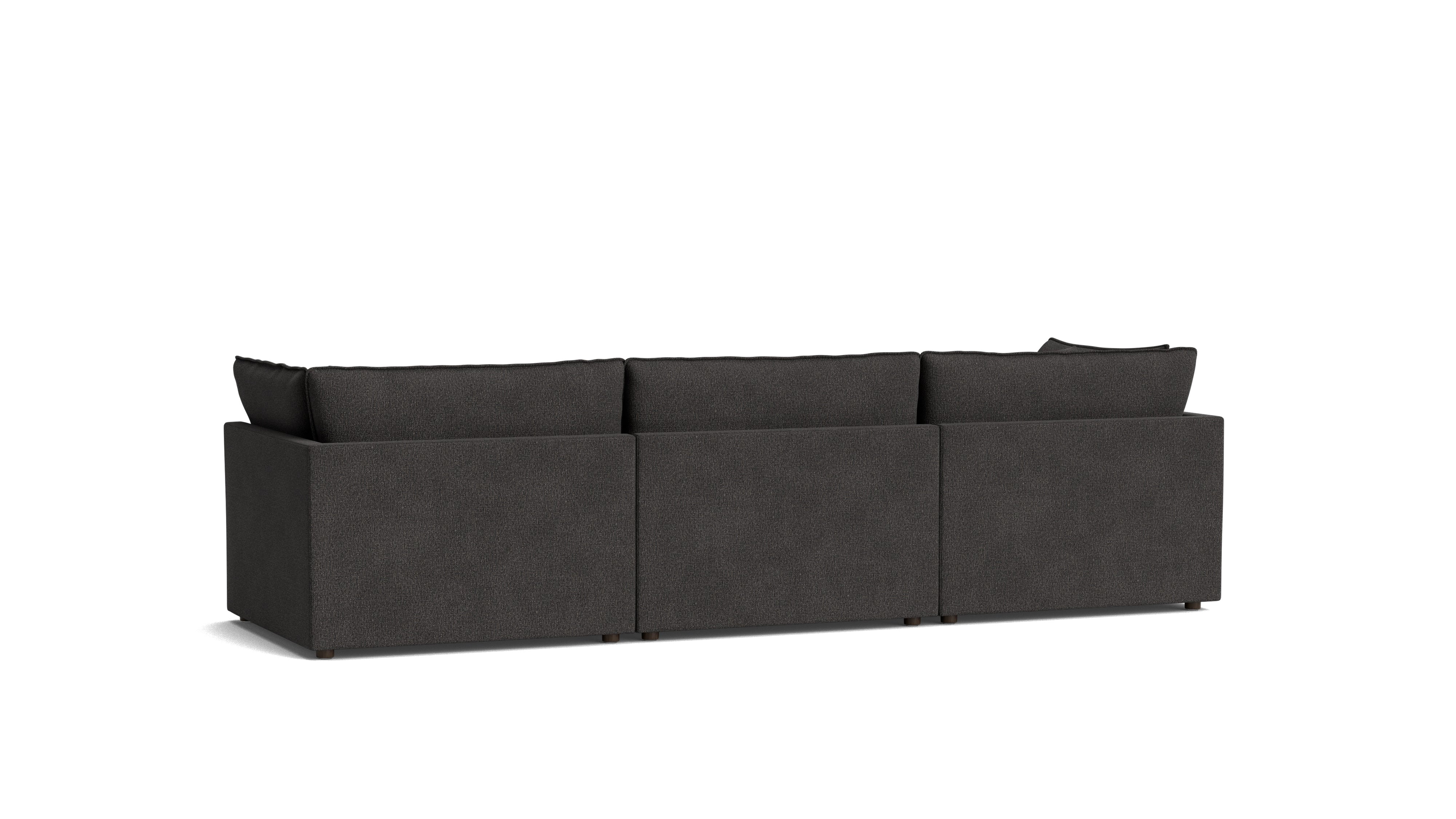 Chill Time 3 - Piece Modular Sofa, Dark Shadow - Sundays Company CanadaSEC-YJ-047-025