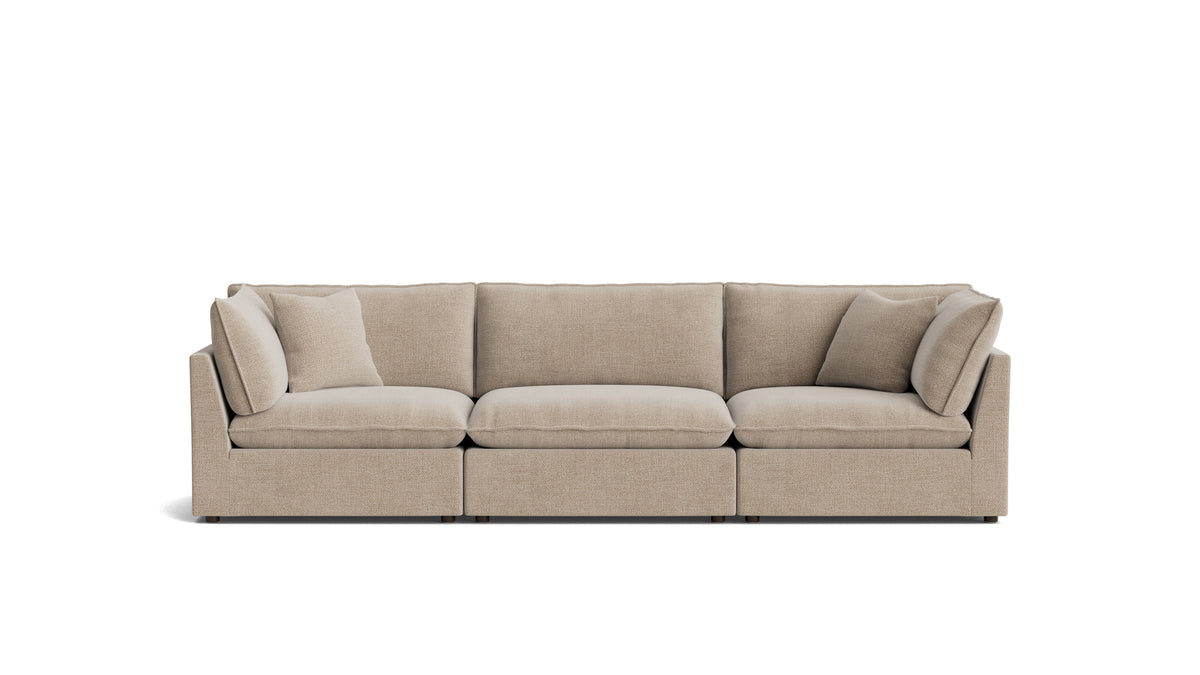 Chill Time 3-Piece Modular Sofa, Champagne_image
