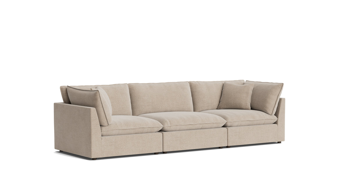Chill Time 3-Piece Modular Sofa, Champagne
