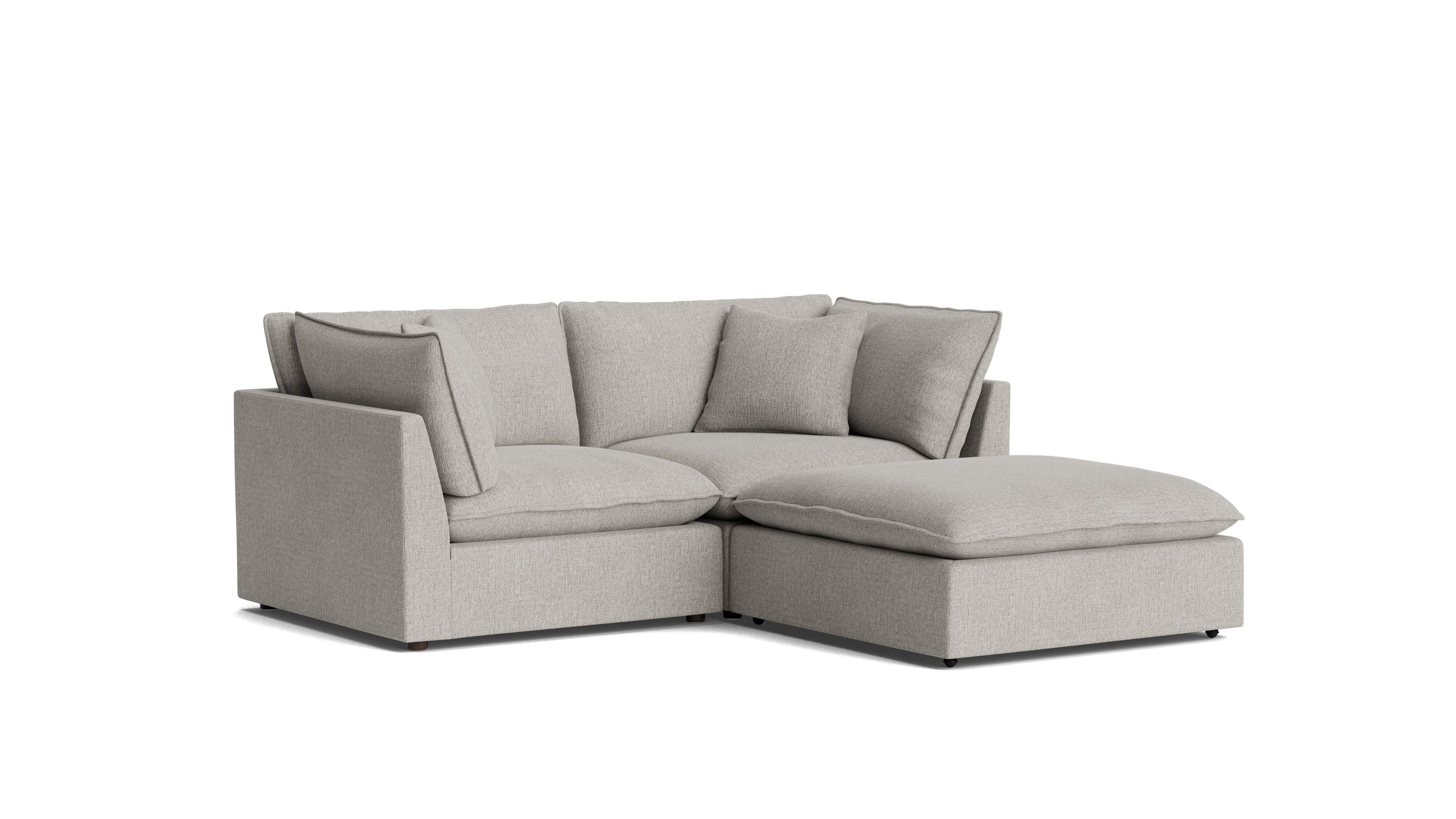 Chill Time 3 - Piece Modular Sectional, Heather - Sundays Company CanadaSEC-YJ-048-065