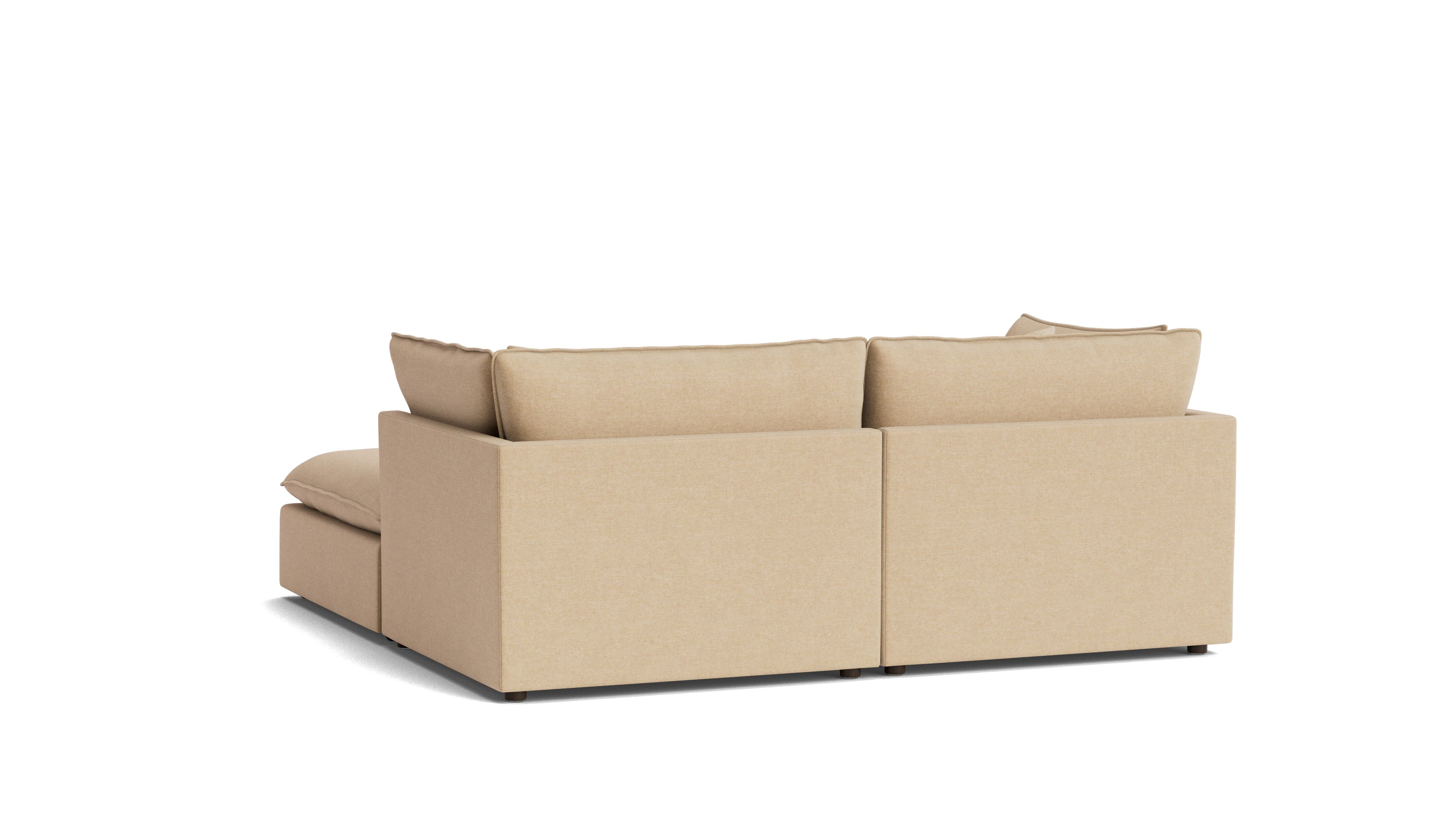Chill Time 3-Piece Modular Sectional, Hazelnut