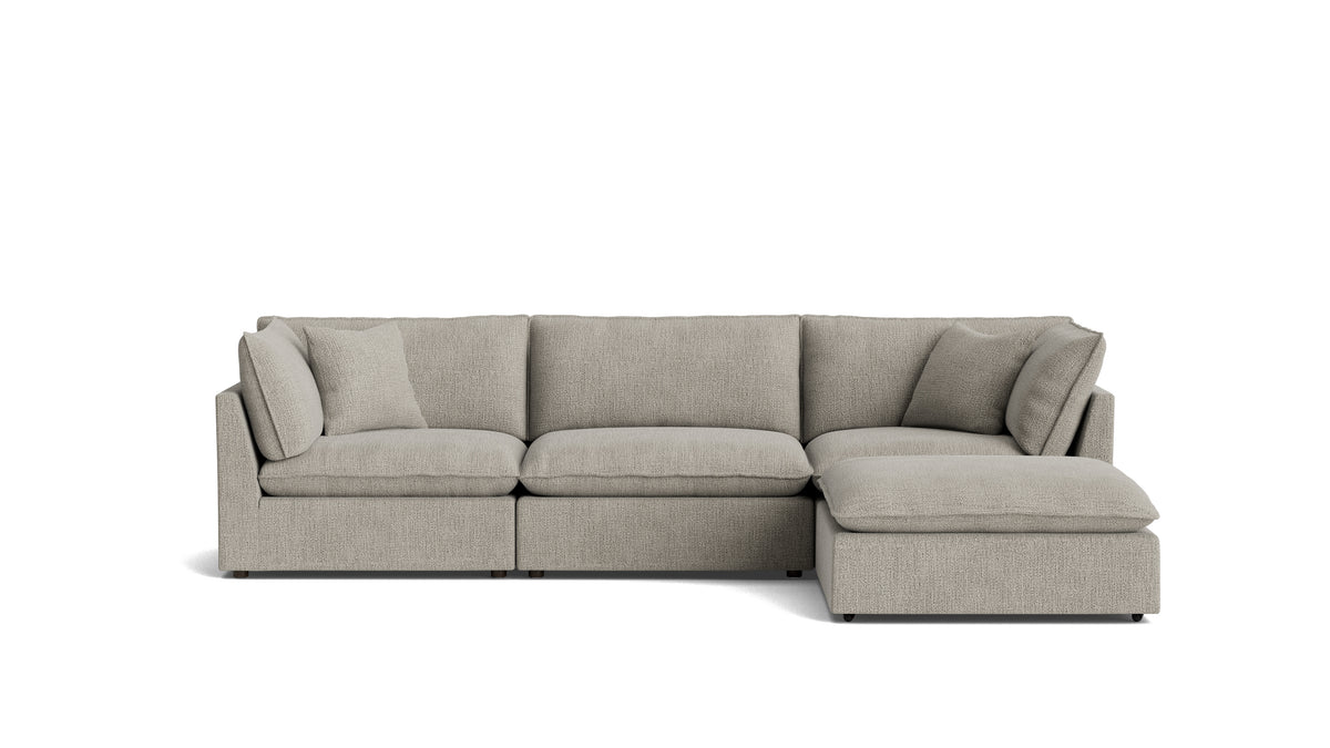 Chill Time 4-Piece Modular Sectional, Oatmeal_image