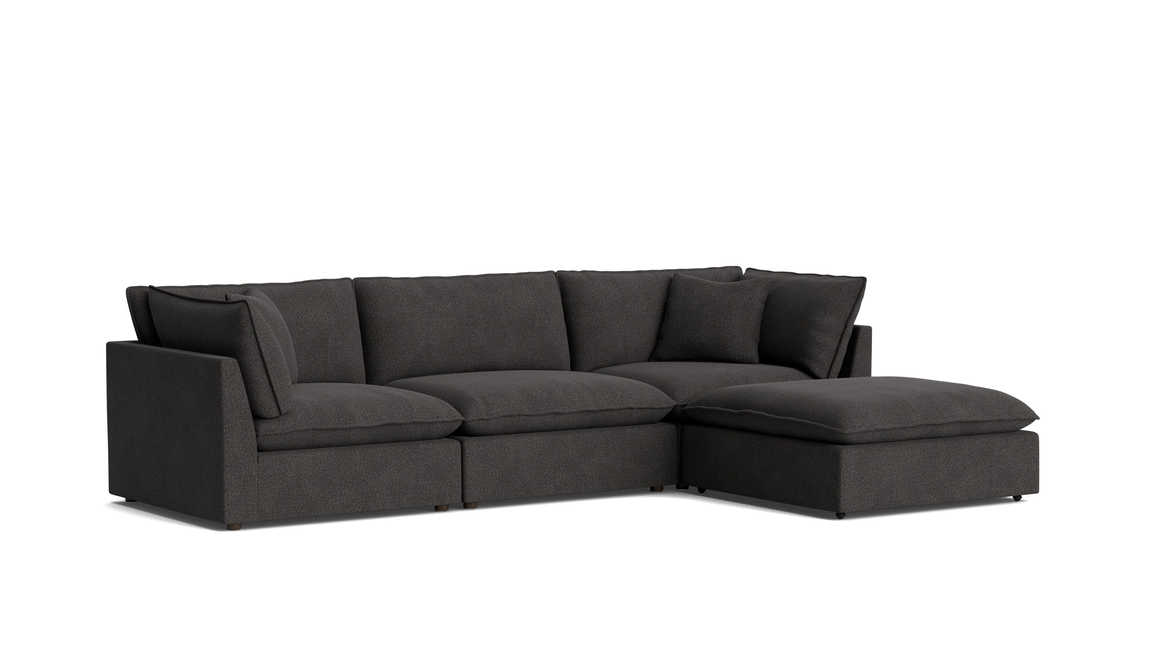 Chill Time 4 - Piece Modular Sectional, Dark Shadow - Sundays Company CanadaSEC-YJ-049-025