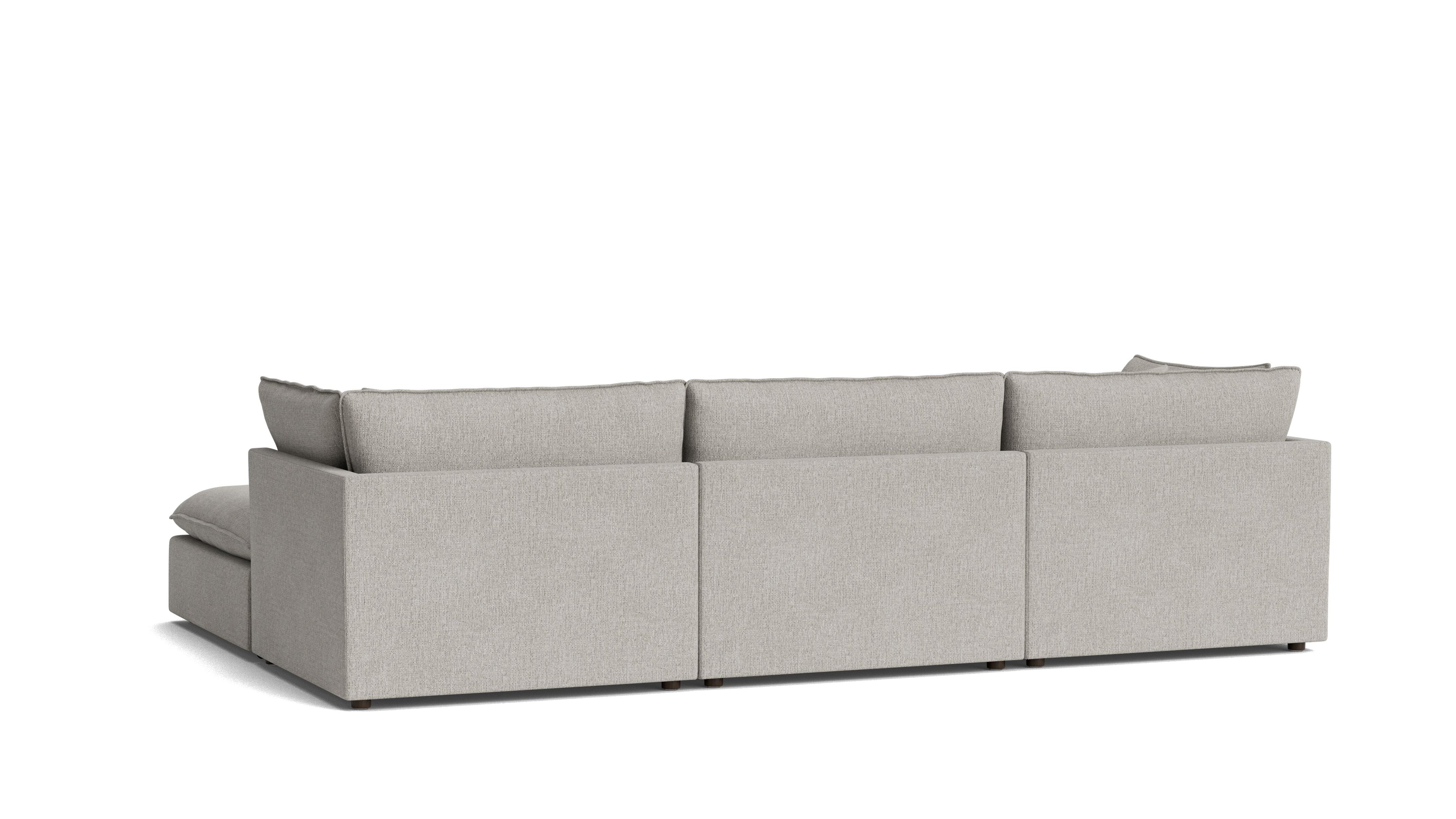 Chill Time 4 - Piece Modular Sectional, Heather - Sundays Company CanadaSEC-YJ-049-065