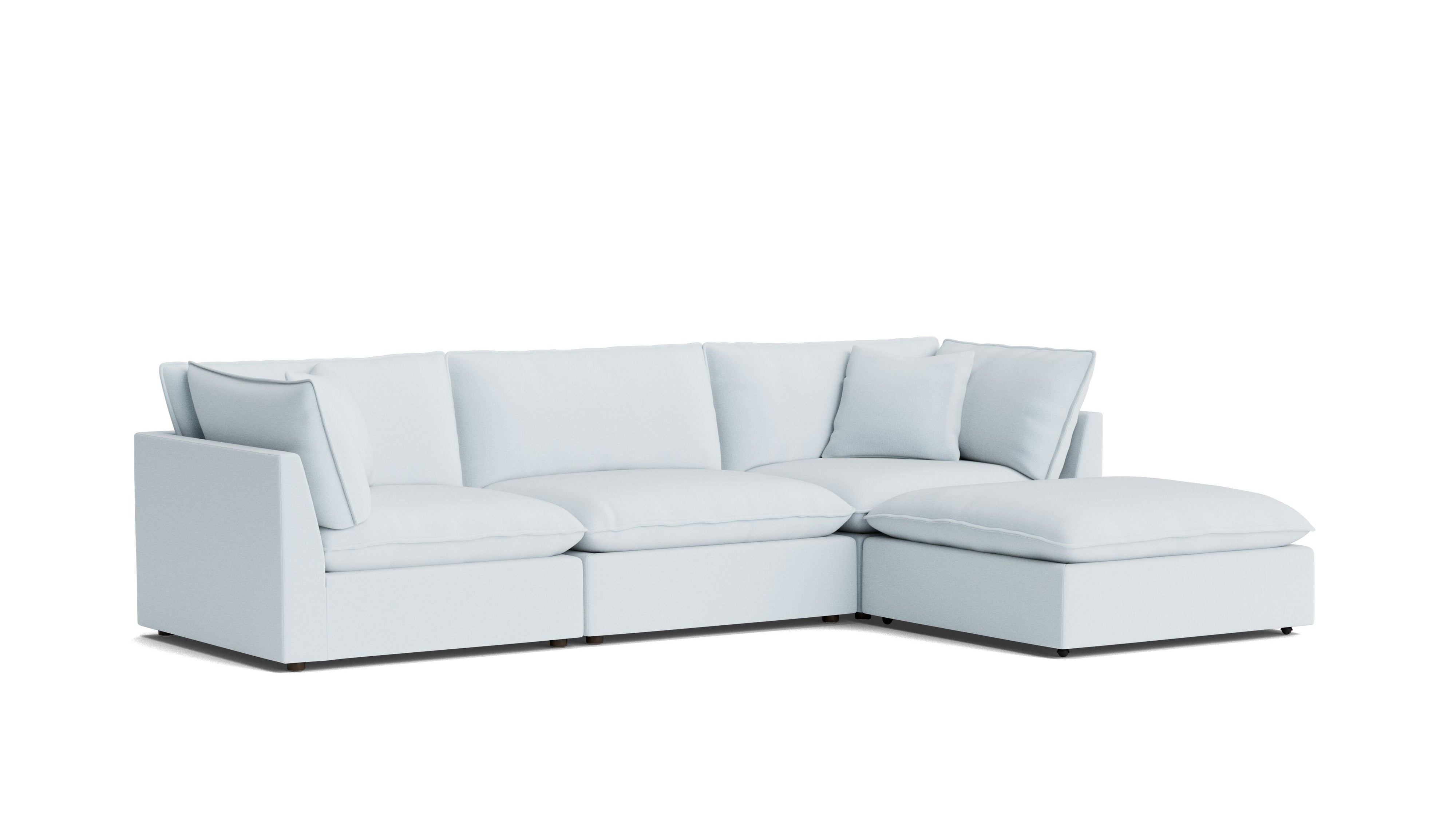 Chill Time 4-Piece Modular Sectional, Cove
