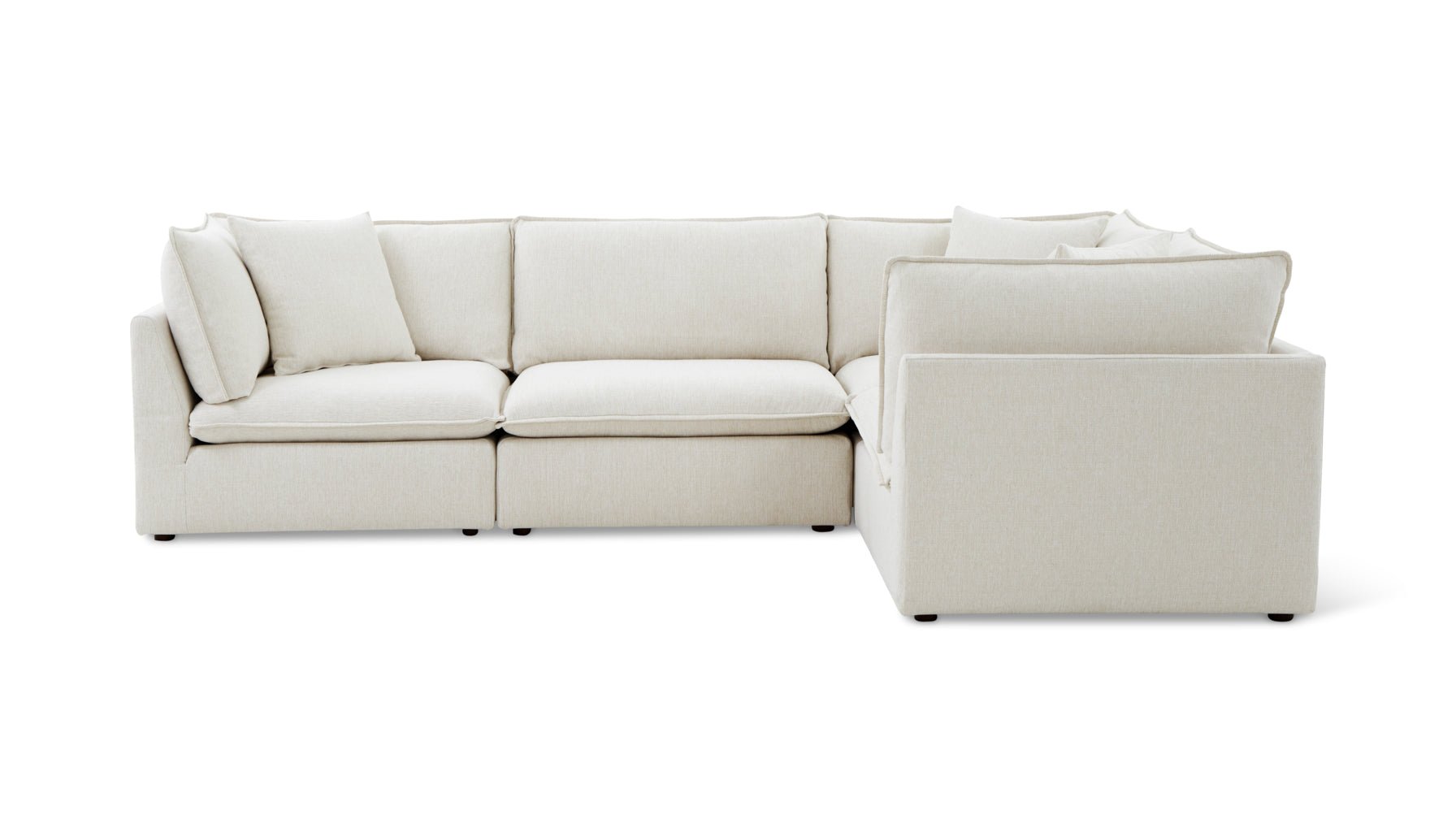 Chill Time 4-Piece Modular Sectional Closed, Birch_image