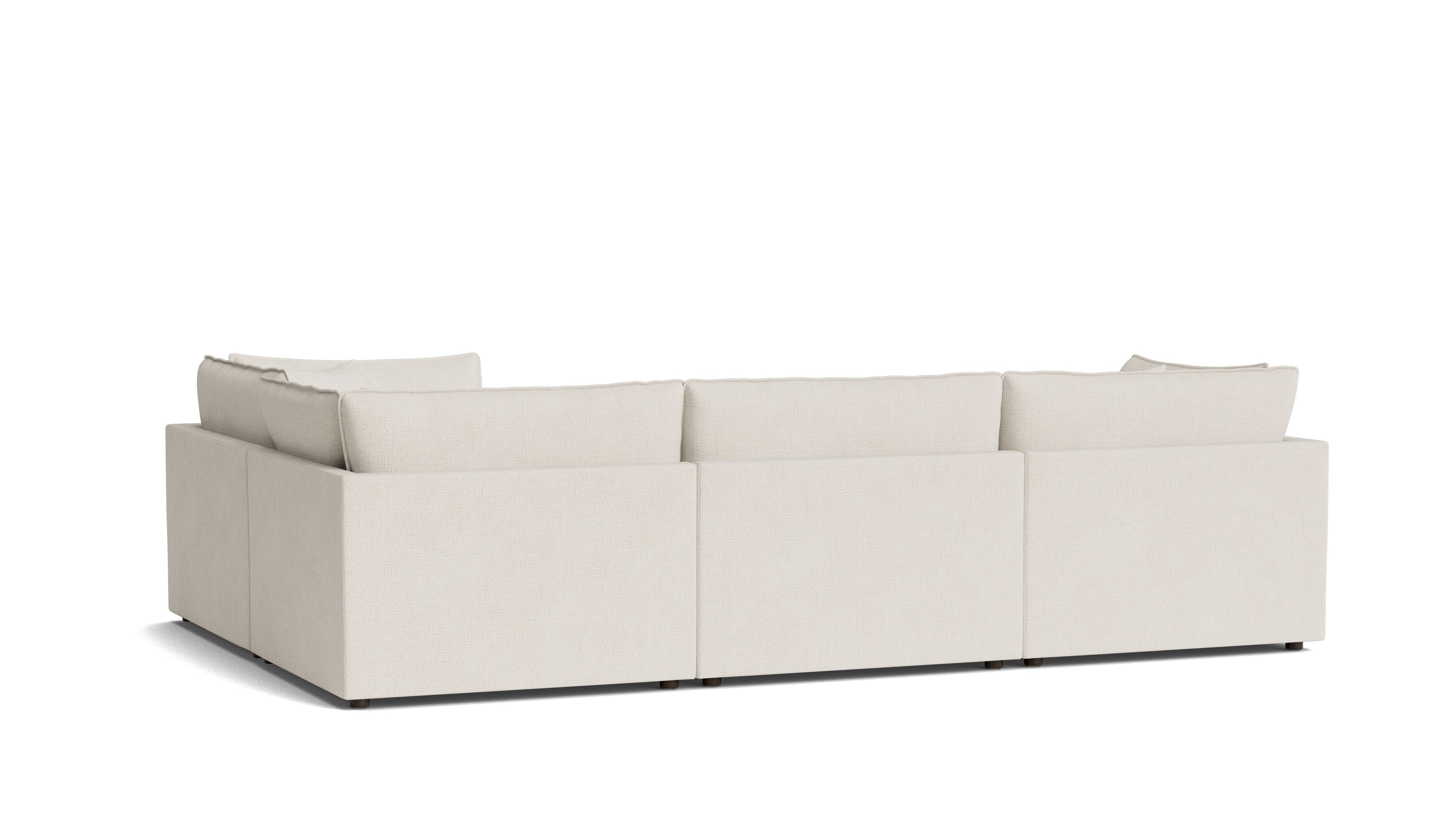 Chill Time 4 - Piece Modular Sectional Closed, Birch - Sundays Company CanadaSEC-YJ-050-024