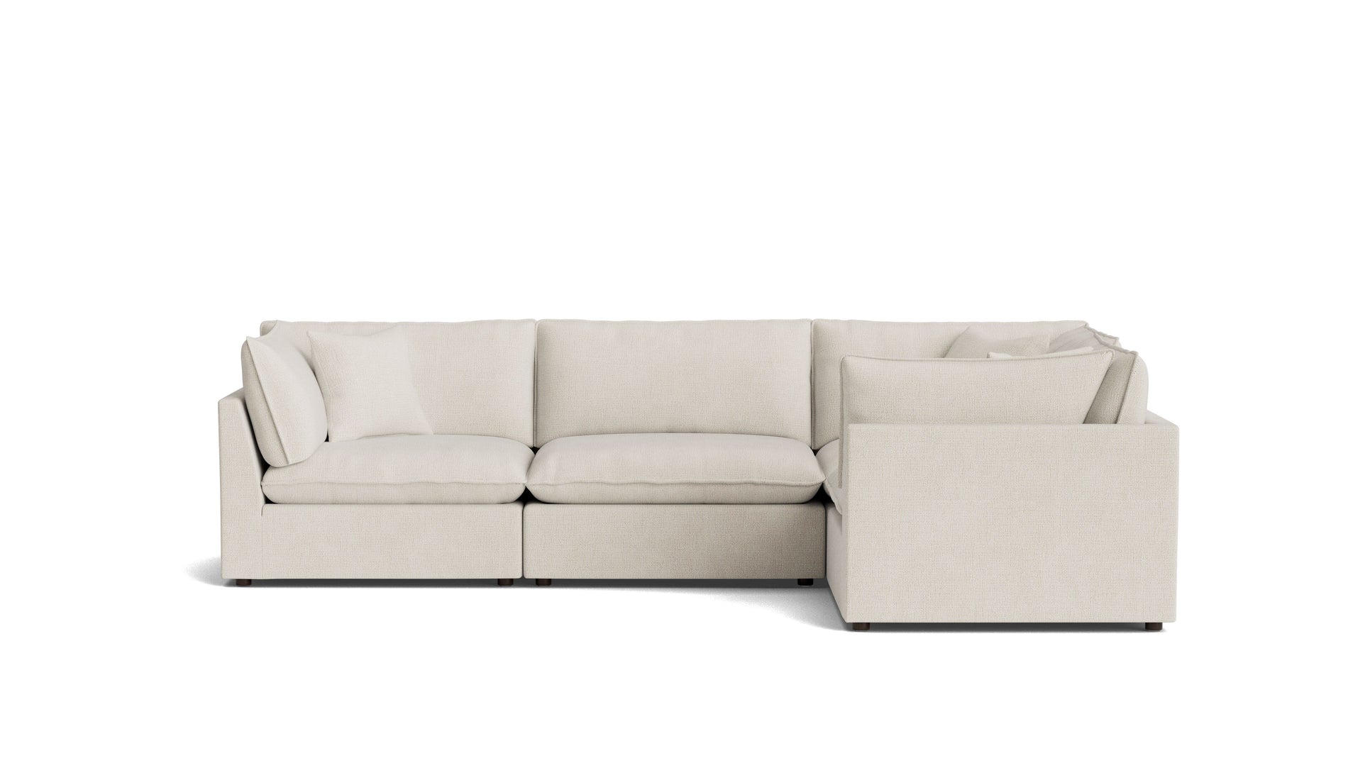 Chill Time 4-Piece Modular Sectional Closed, Birch_image