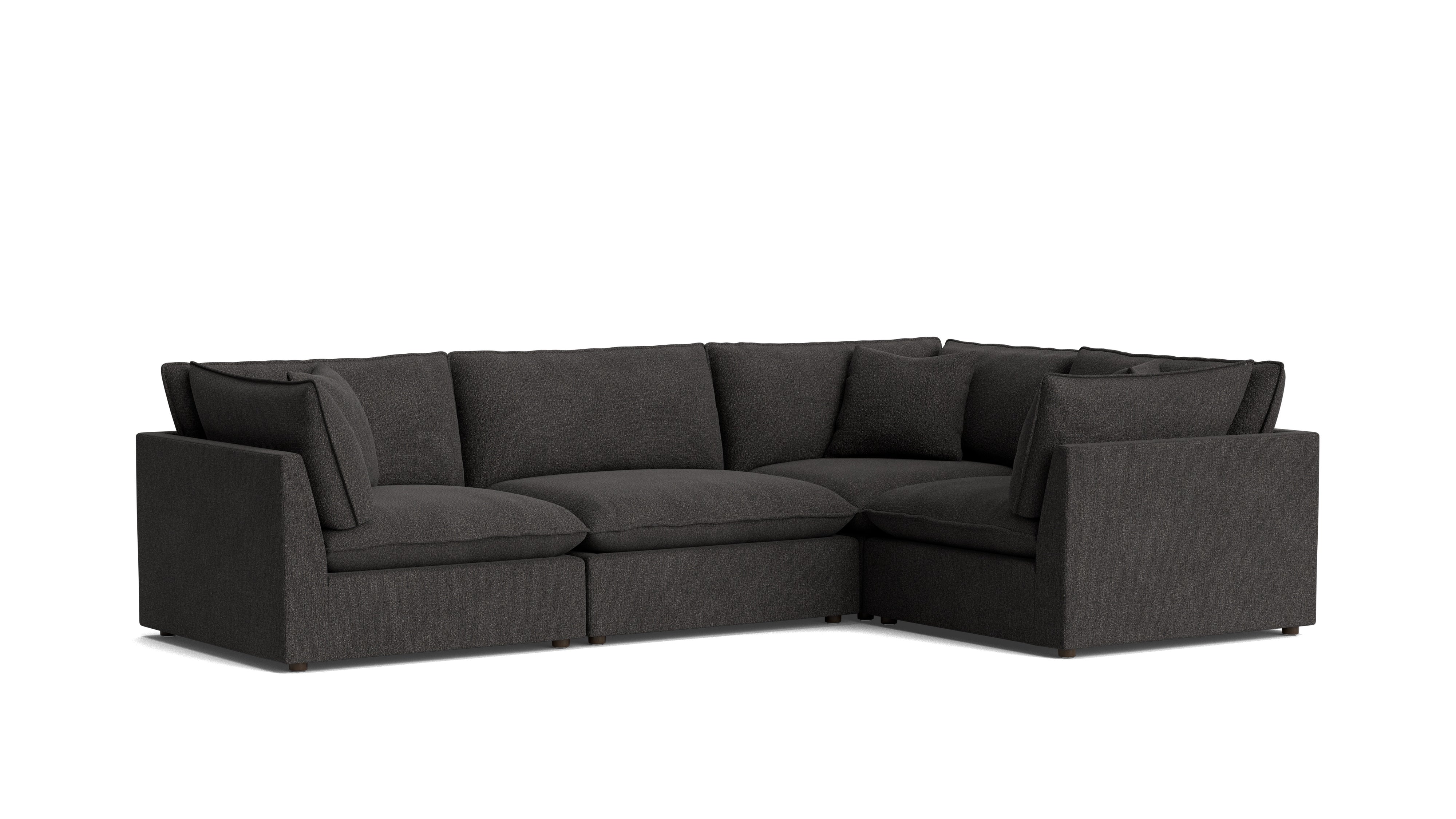 Chill Time 4 - Piece Modular Sectional Closed, Dark Shadow - Sundays Company CanadaSEC-YJ-050-025