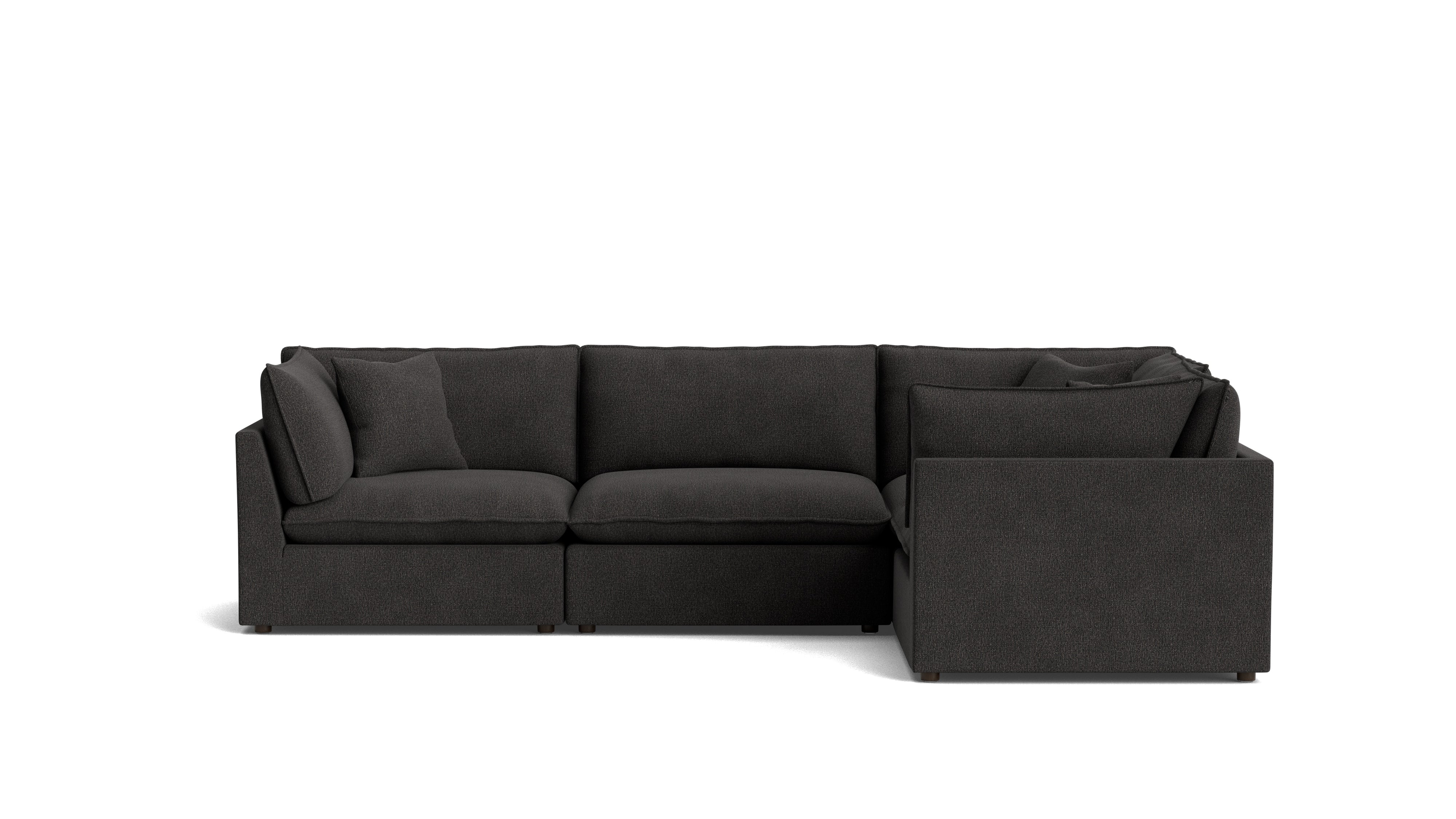 Chill Time 4 - Piece Modular Sectional Closed, Dark Shadow - Sundays Company CanadaSEC-YJ-050-025