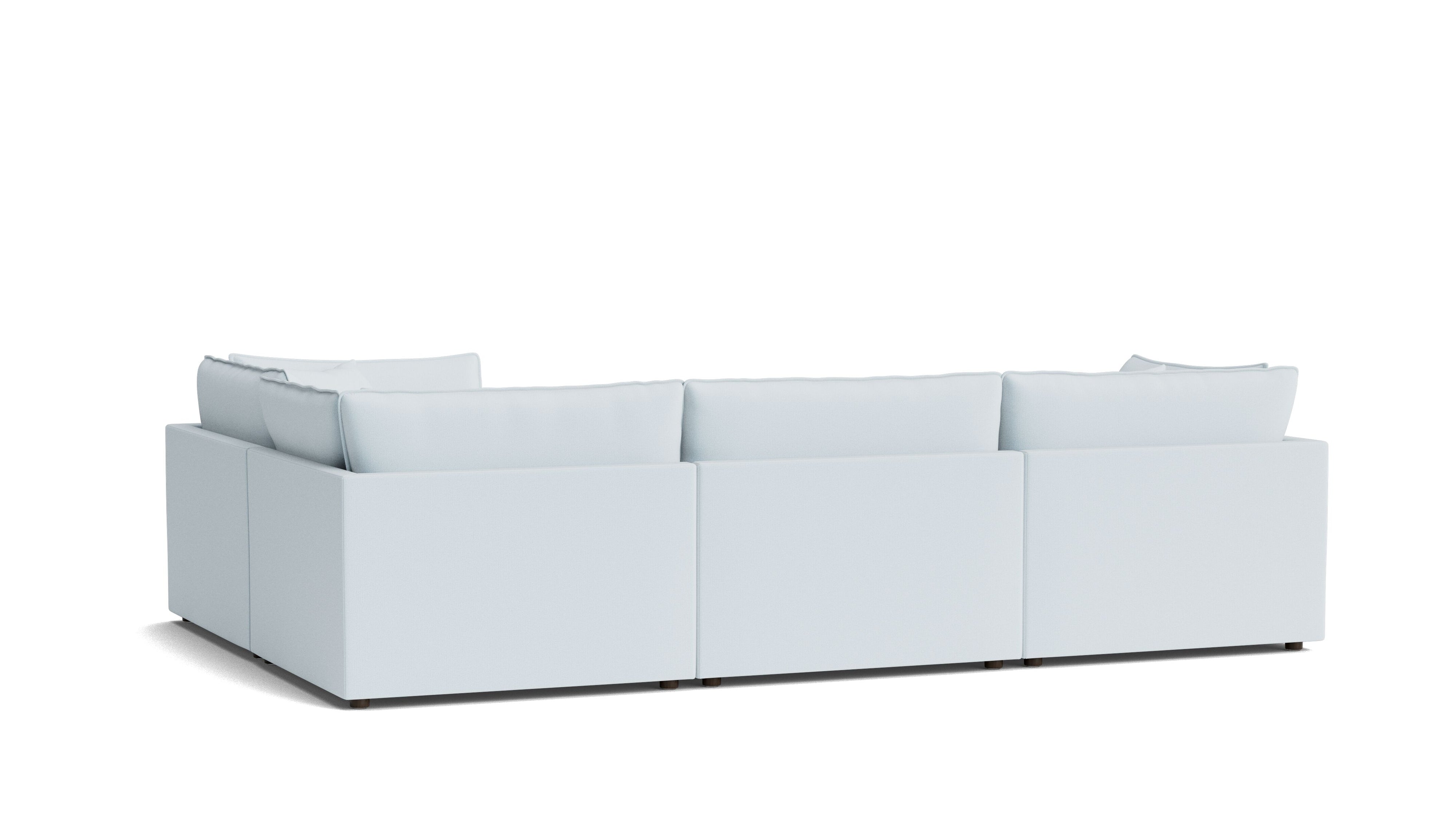 Chill Time 4-Piece Modular Sectional Closed, Cove