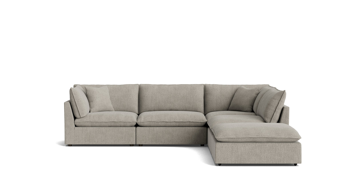 Chill Time 5-Piece Modular Sectional, Oatmeal_image