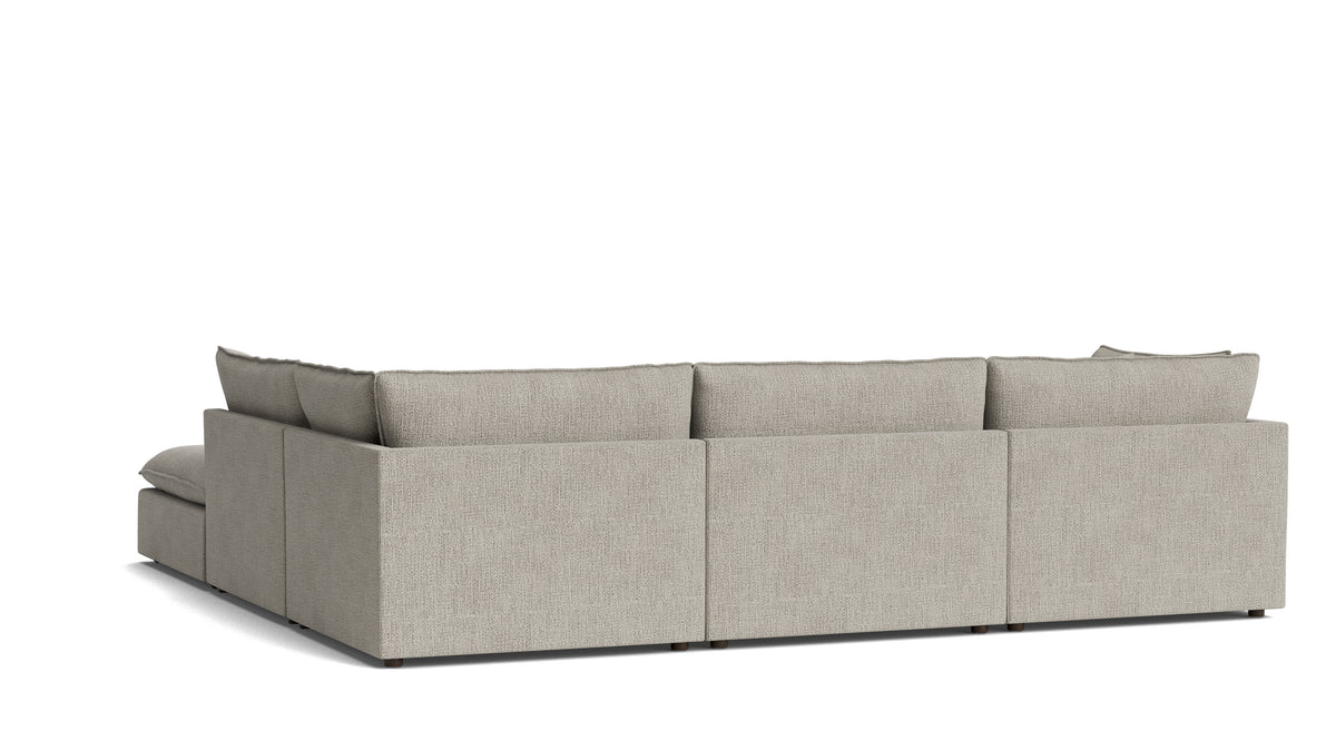 Chill Time 5-Piece Modular Sectional, Oatmeal