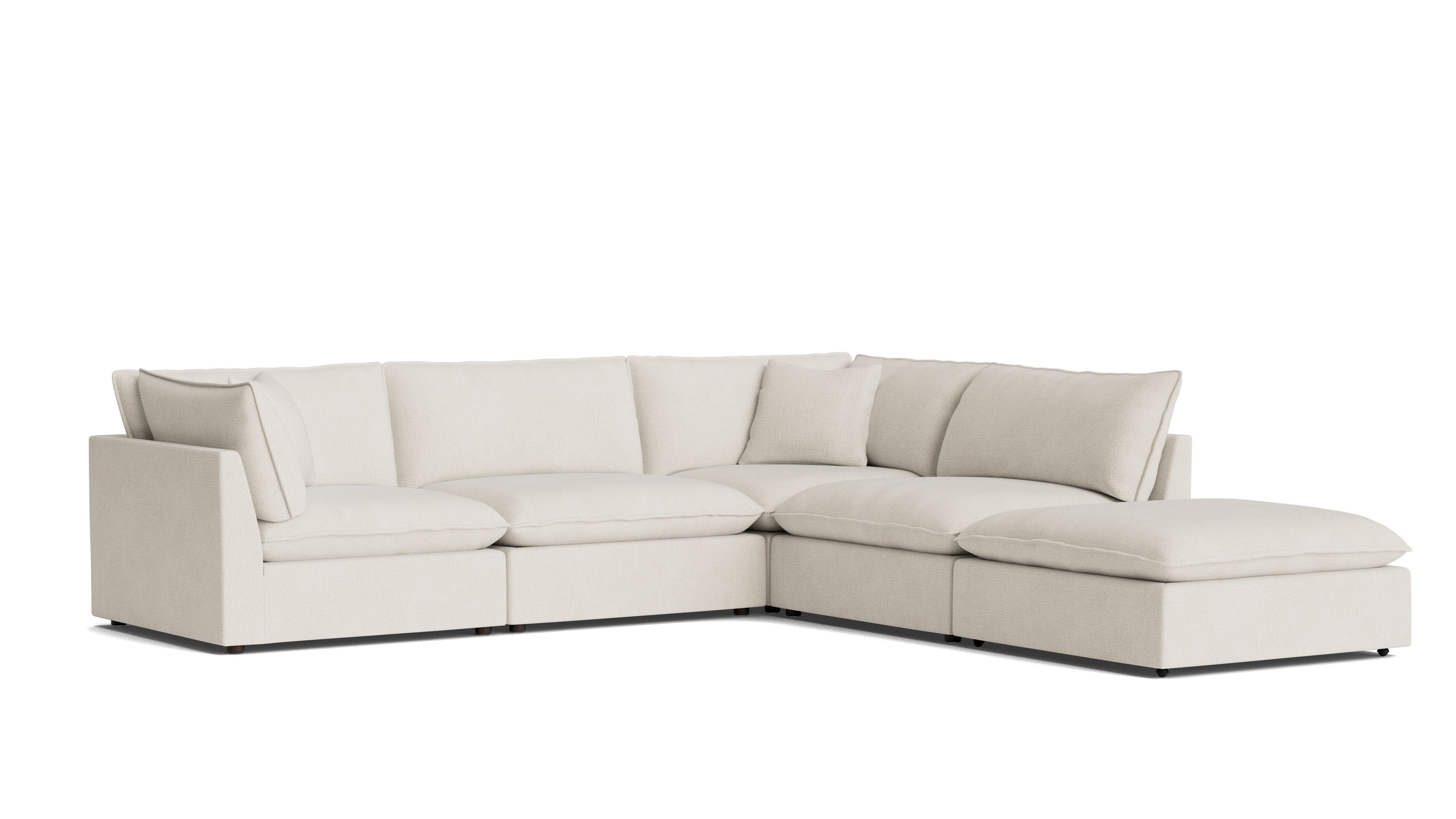 Chill Time 5-Piece Modular Sectional, Birch