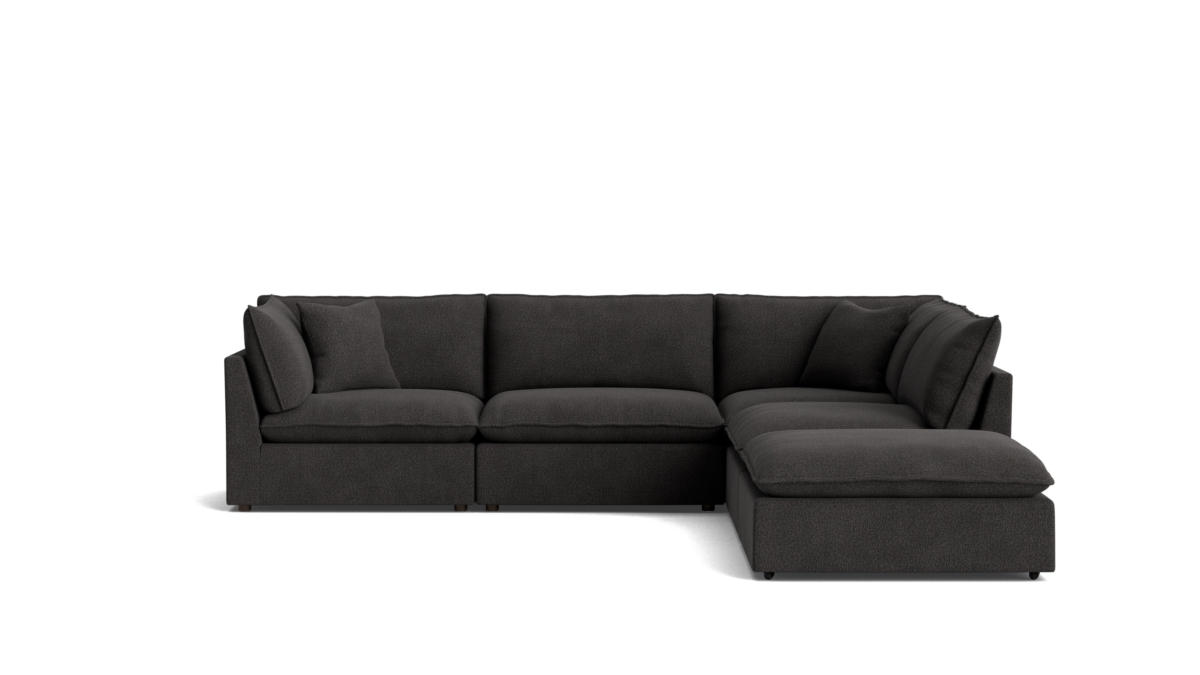 Chill Time 5 - Piece Modular Sectional, Dark Shadow - Sundays Company CanadaSEC-YJ-051-025