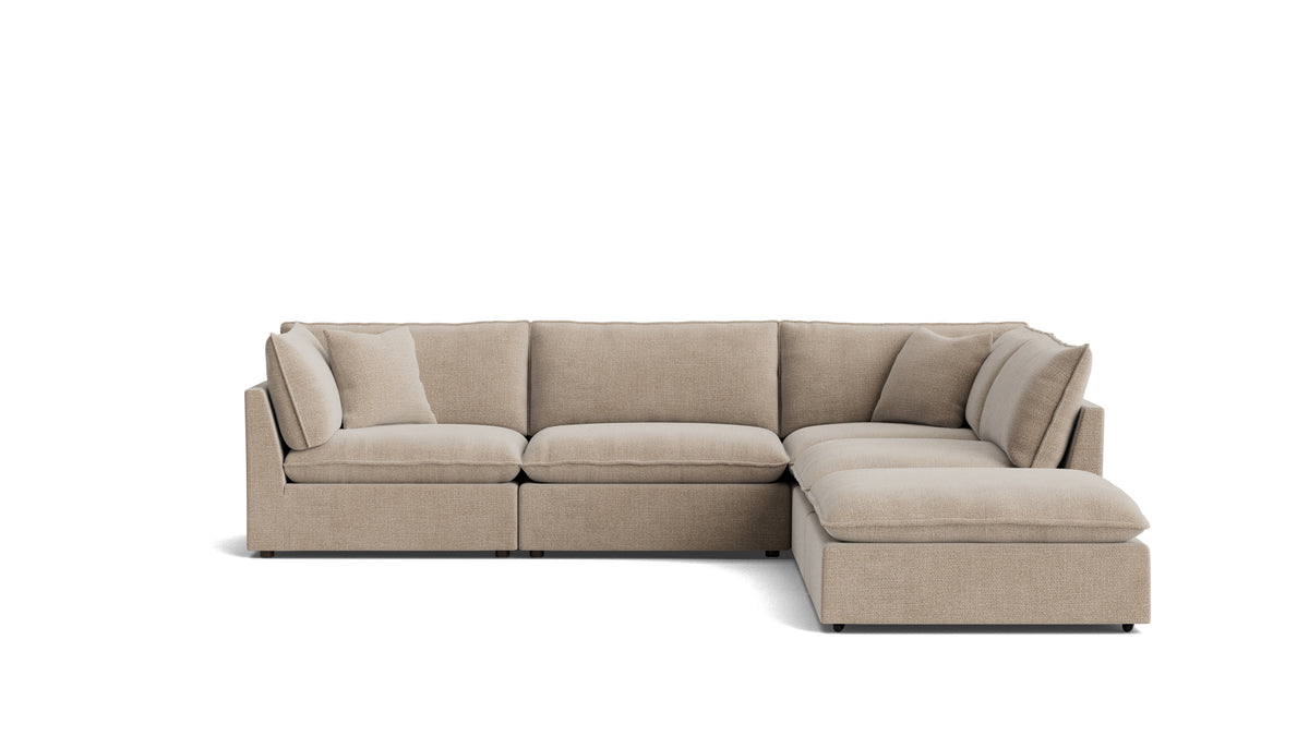 Chill Time 5-Piece Modular Sectional, Champagne_image