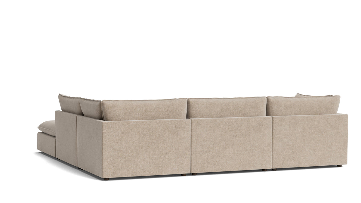 Chill Time 5-Piece Modular Sectional, Champagne