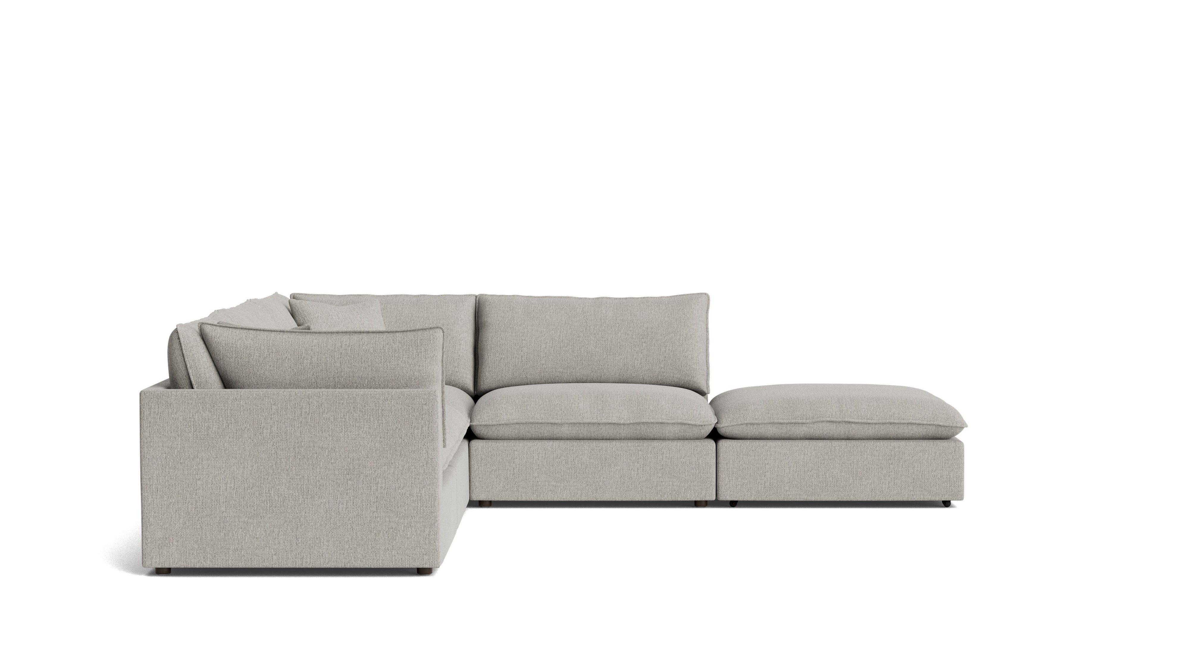 Chill Time 5 - Piece Modular Sectional, Heather - Sundays Company CanadaSEC-YJ-051-065