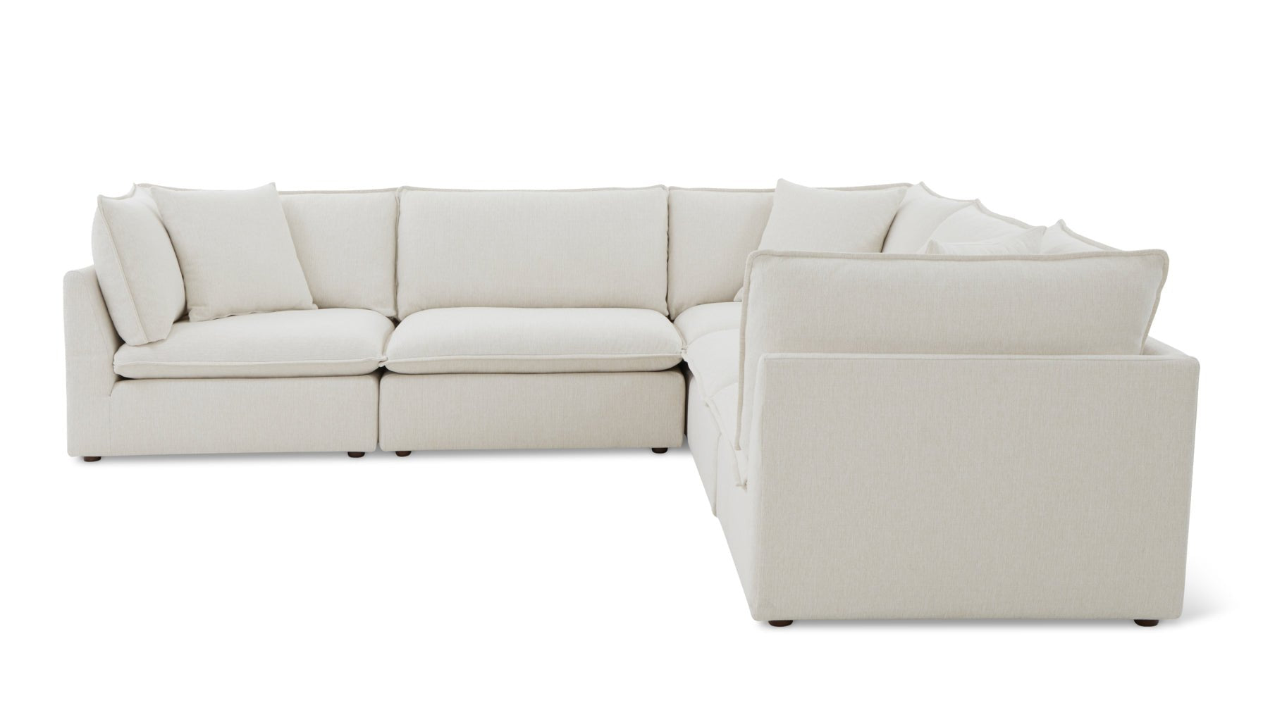 Chill Time 5-Piece Modular Sectional Closed, Birch_image