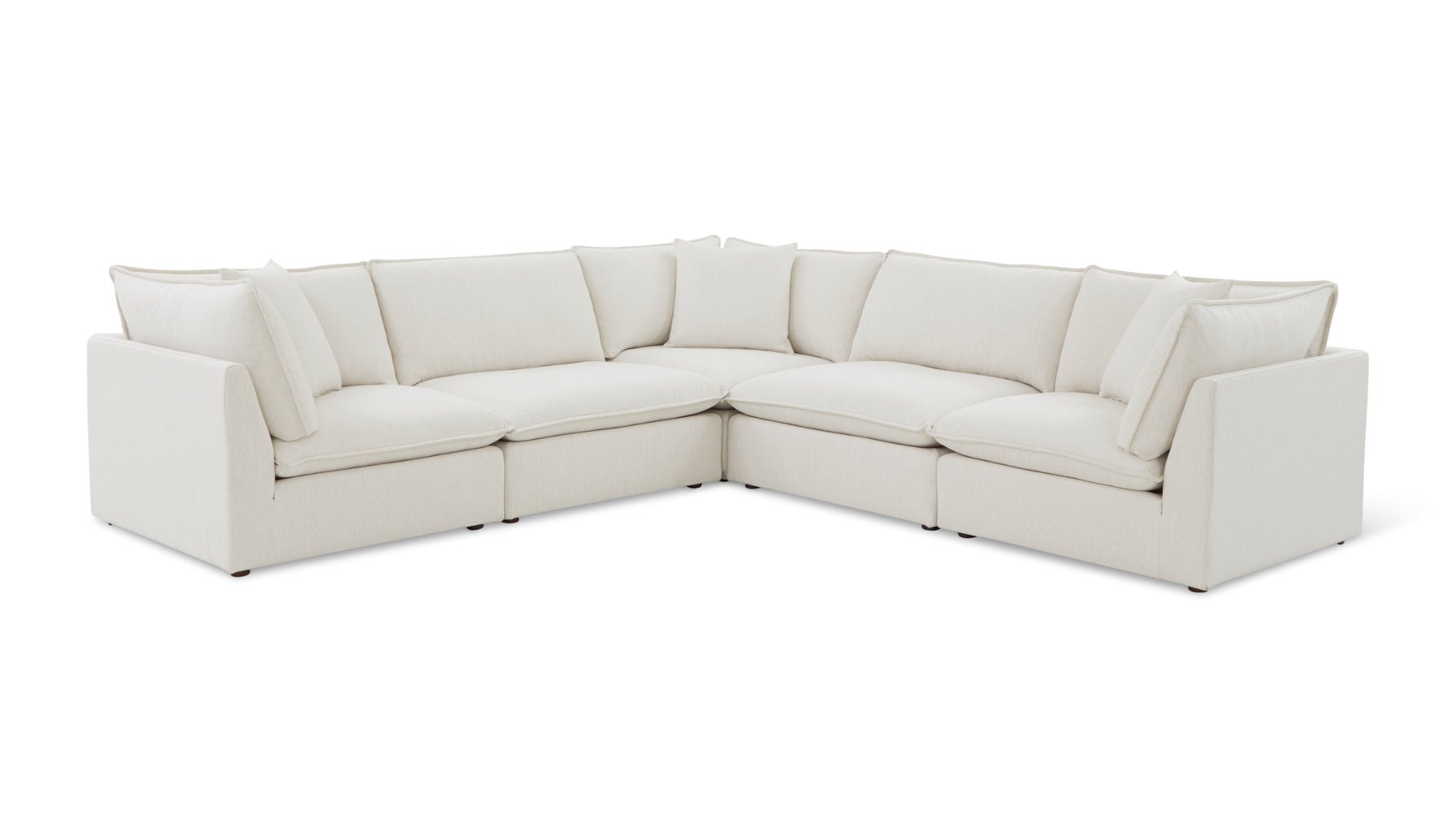 Chill Time 5-Piece Modular Sectional Closed, Birch - Image 11