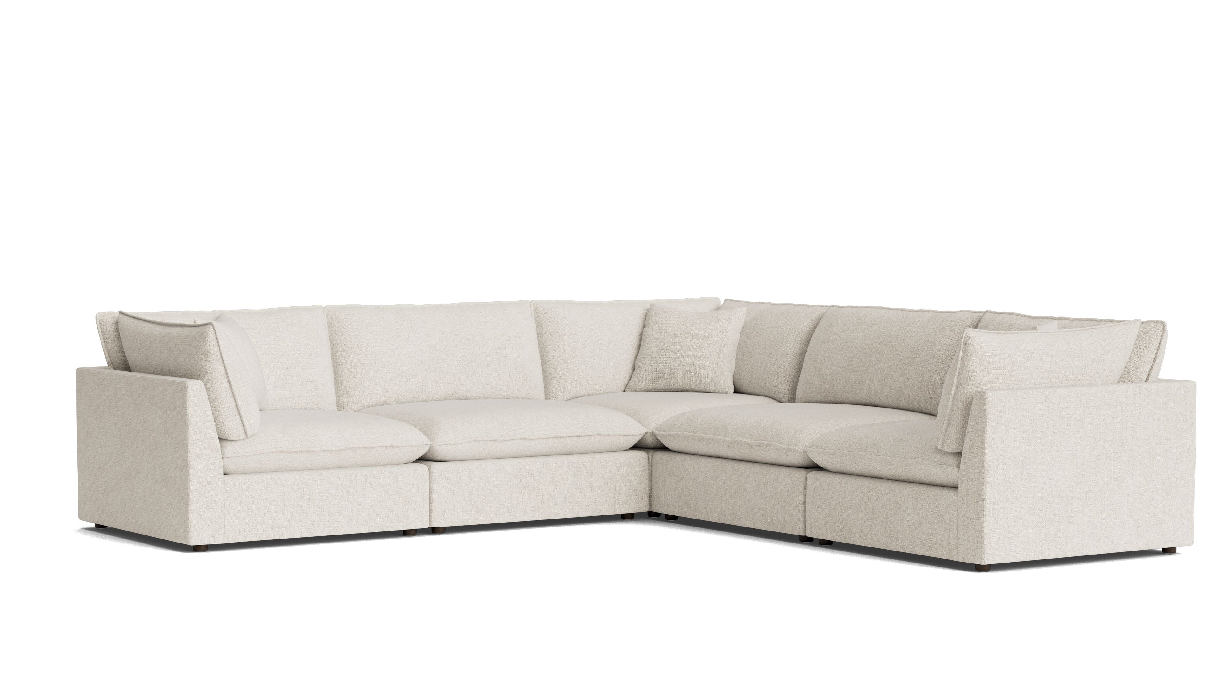 Chill Time 5 - Piece Modular Sectional Closed, Birch - Sundays Company CanadaSEC-YJ-052-024