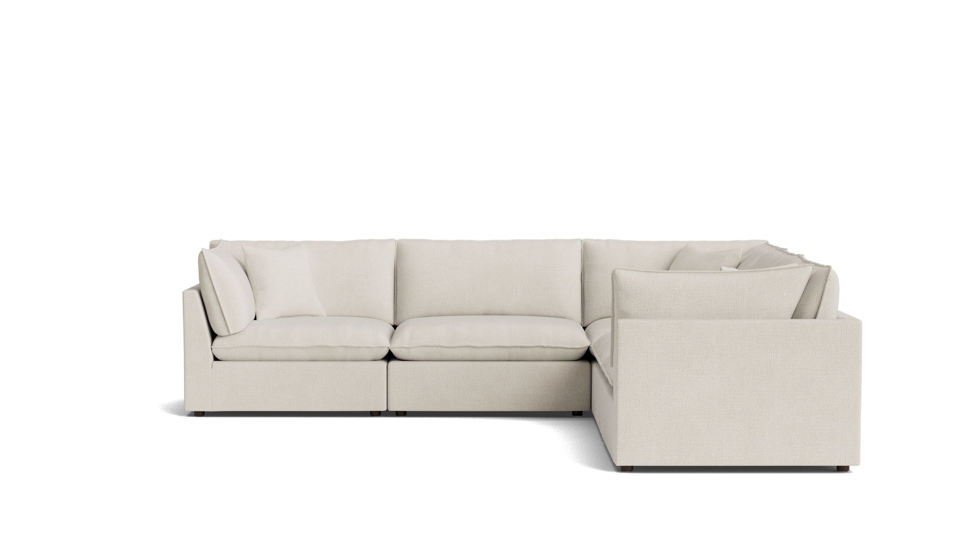 Chill Time 5-Piece Modular Sectional Closed, Birch_image