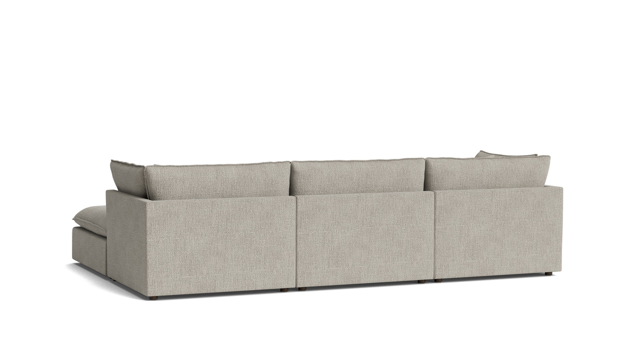 Chill Time 5-Piece Modular U-Shaped Sectional, Oatmeal — alternate view