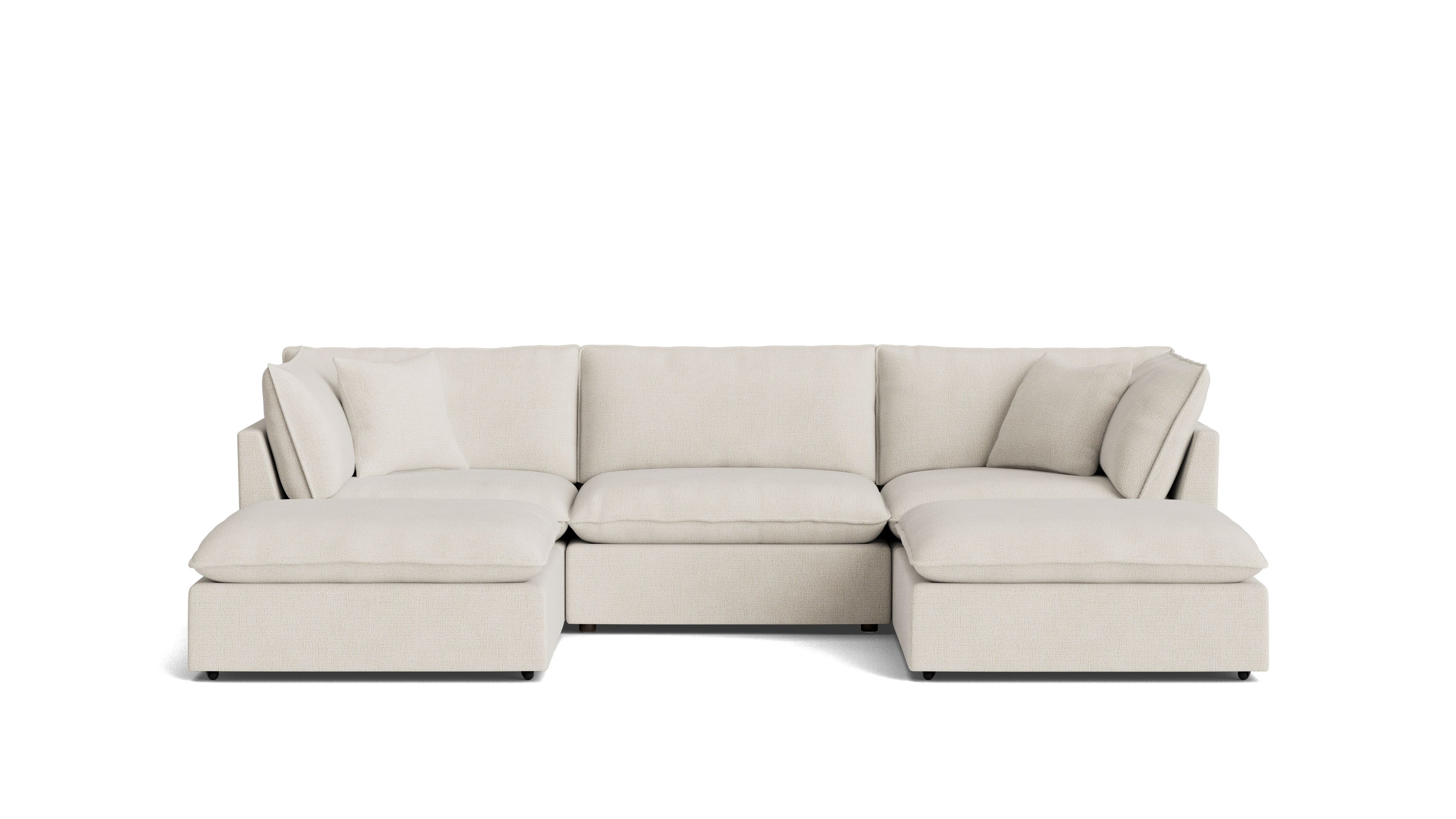 Chill Time 5 - Piece Modular U - Shaped Sectional, Birch - Sundays Company CanadaSEC-YJ-053-024