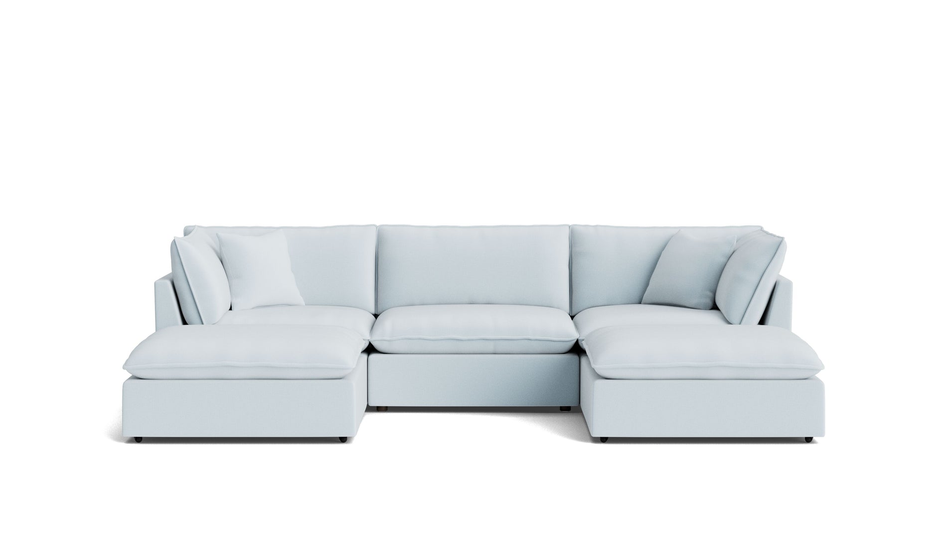 Chill Time 5-Piece Modular U-Shaped Sectional, Cove_image