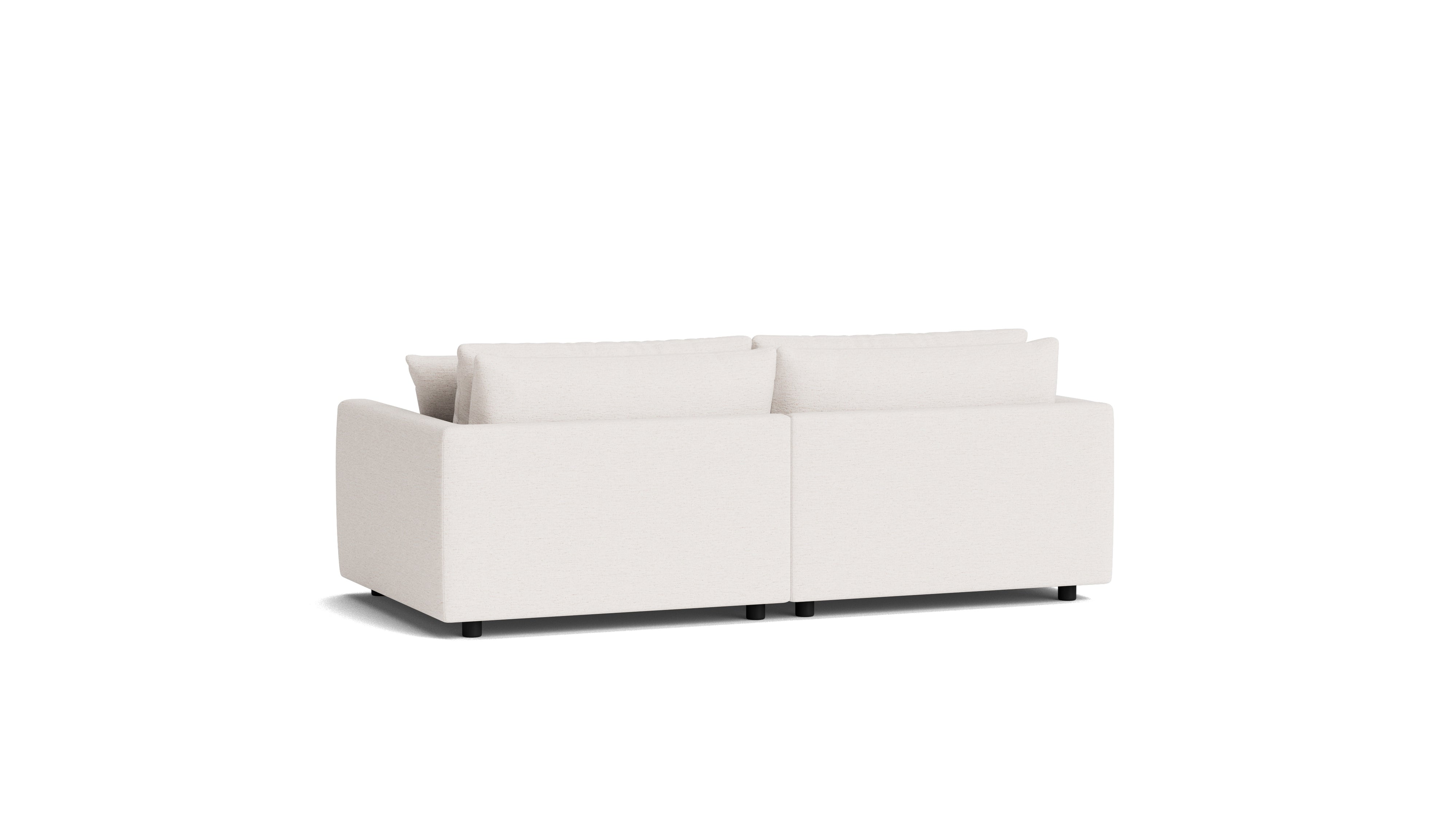 Soft Spot 2-Piece Modular Sofa, Nomad Snow