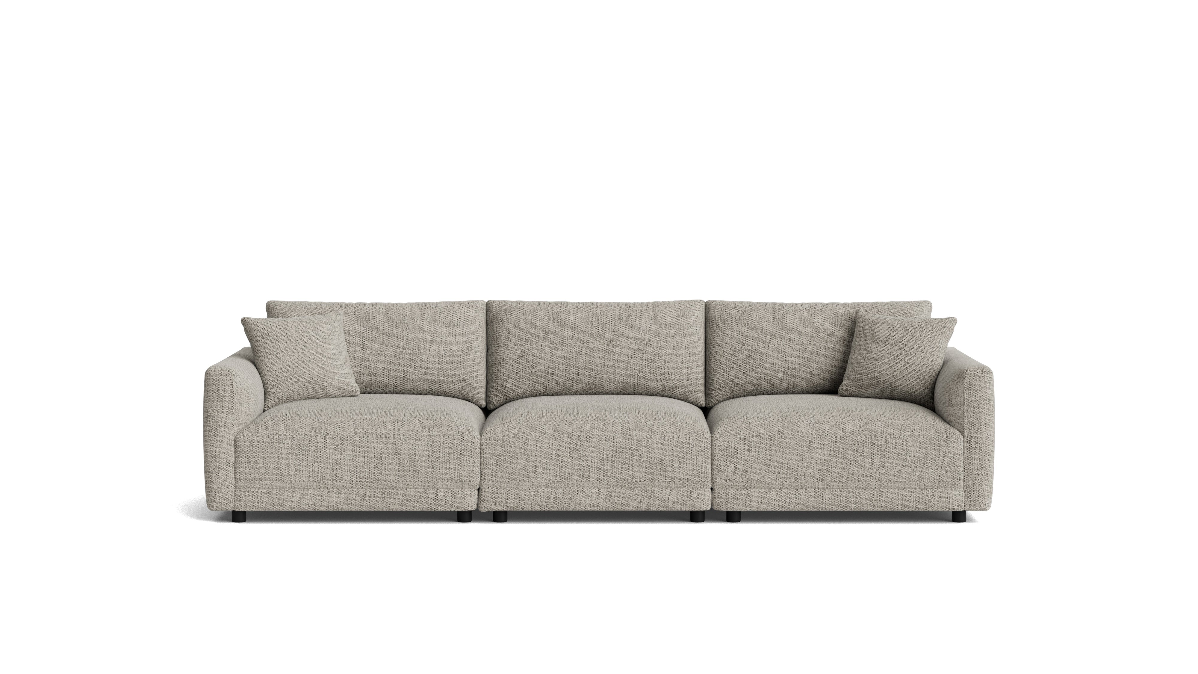 Soft Spot 3-Piece Modular Sofa, Oatmeal